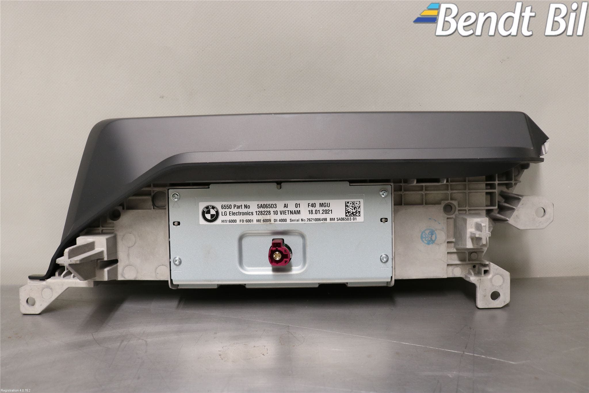 BMW 1 F40 19- Bildskärm