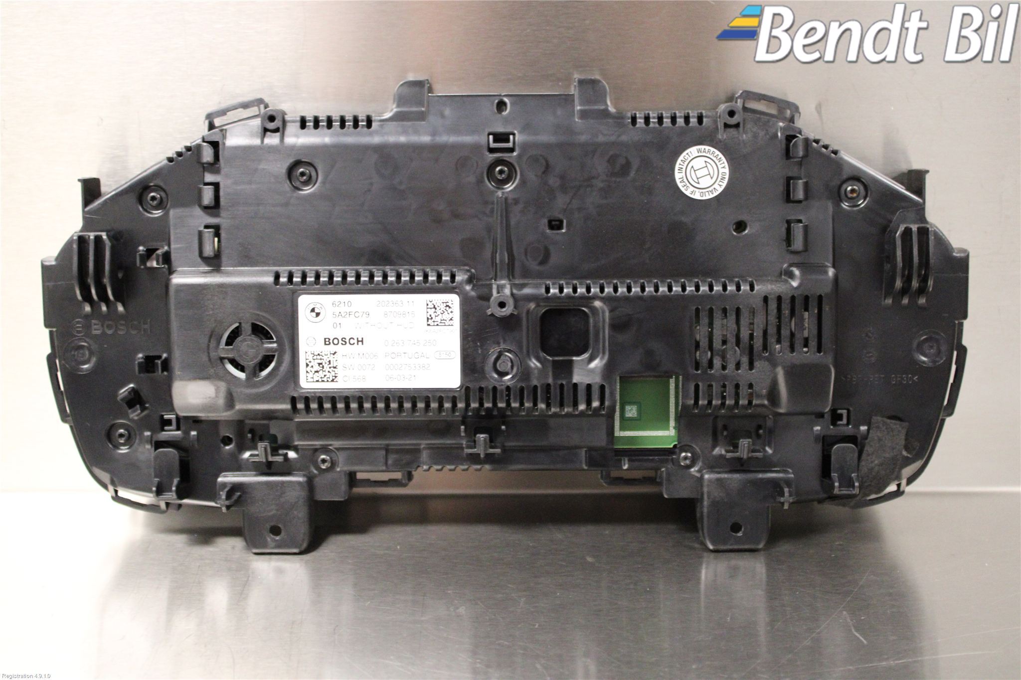 BMW 3 G20/G21/G80/G81 19- Instrument Hast