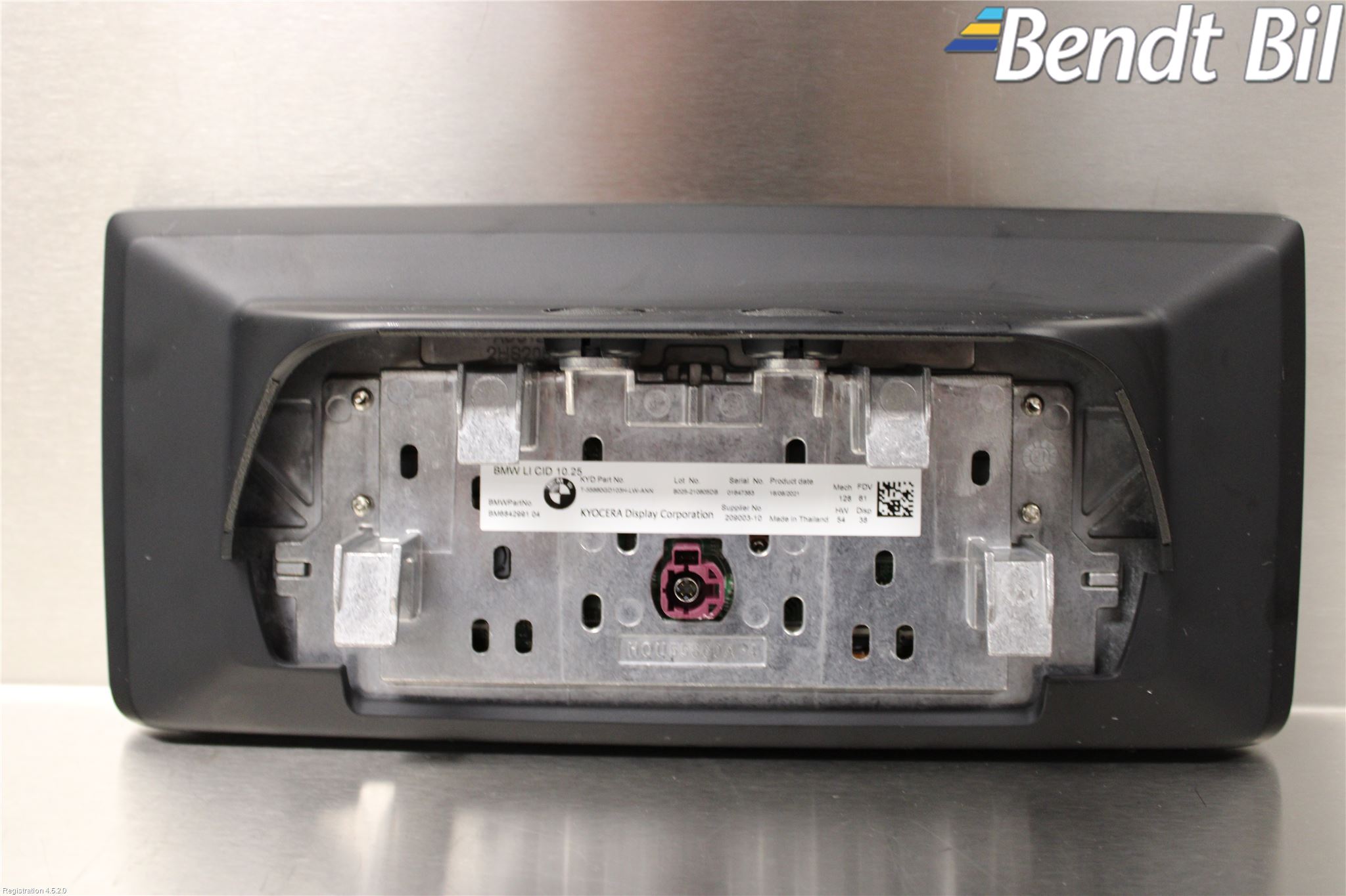 BMW i3 I01 13-22 Bildskärm