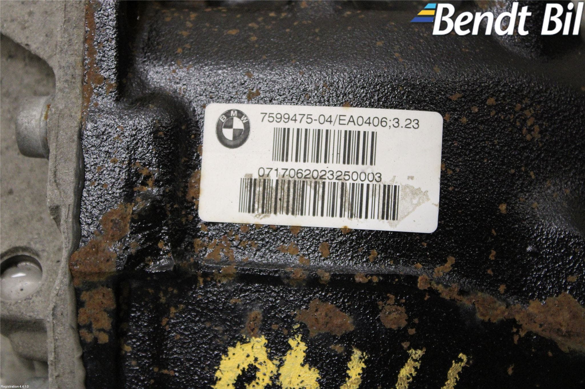 BMW 3 F30/F31/F80 12-19 Bakväxel-Diff