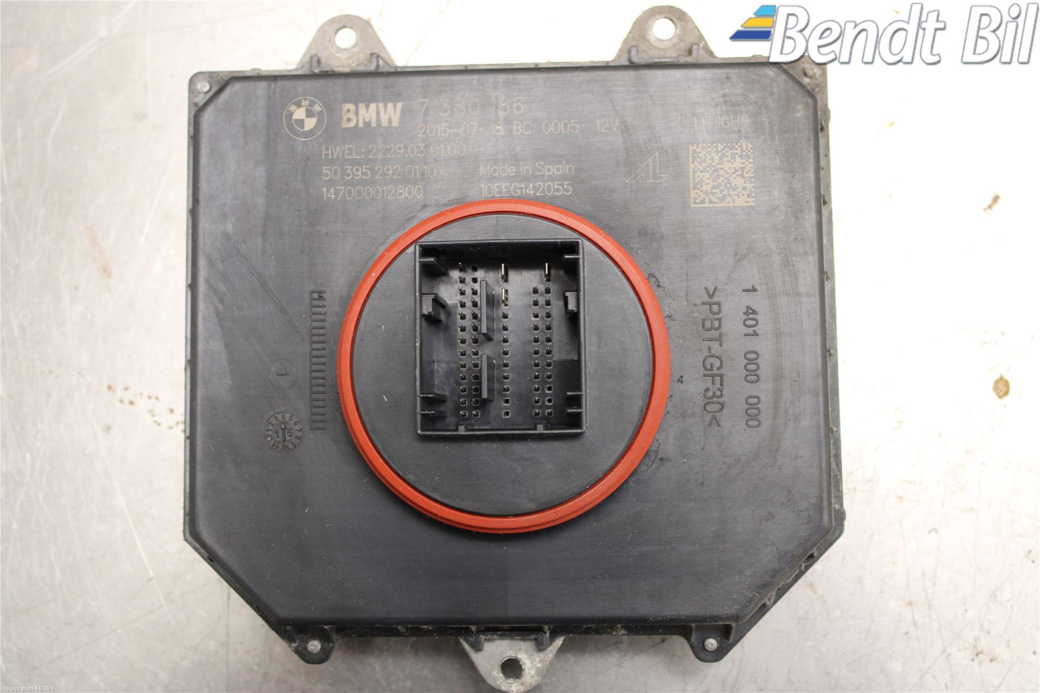 BMW 7 G11/G12 15-22 Styrenhet Strålkastare