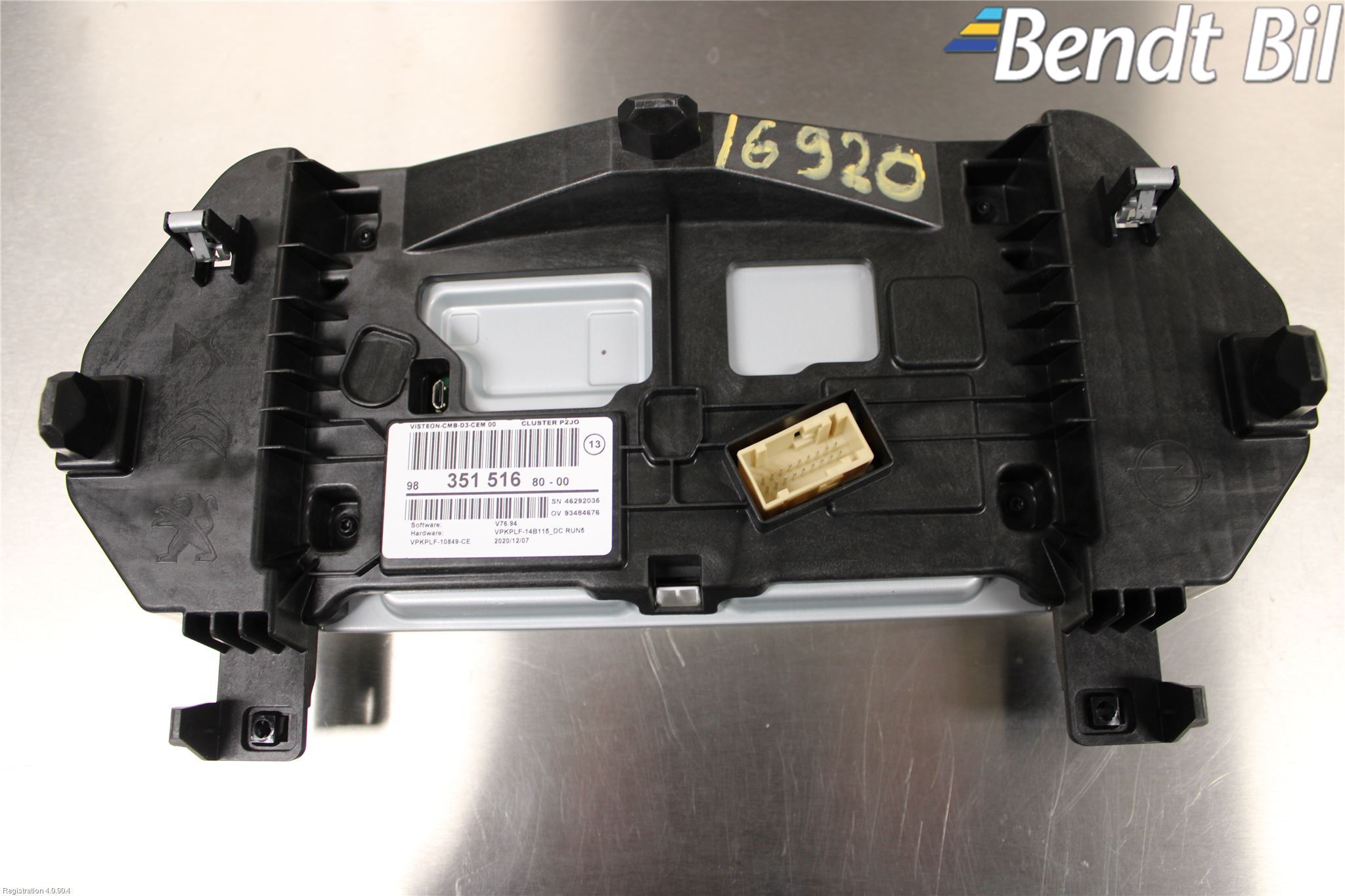 Opel CORSA F, CORSA-E 20- Instrument Komb
