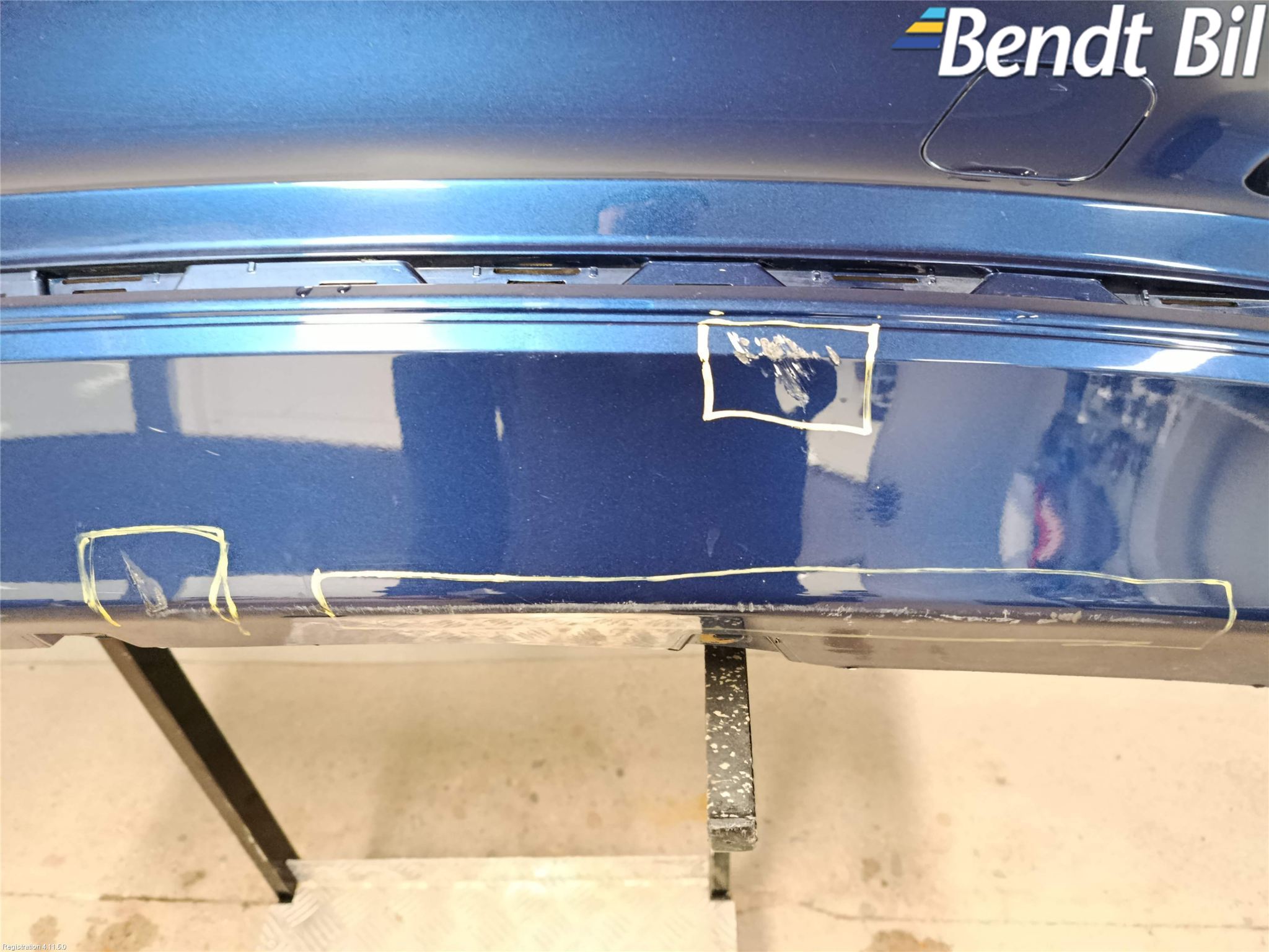 BMW 3 F30/F31/F80 12-19 Stötfångarbeklädnad Bak