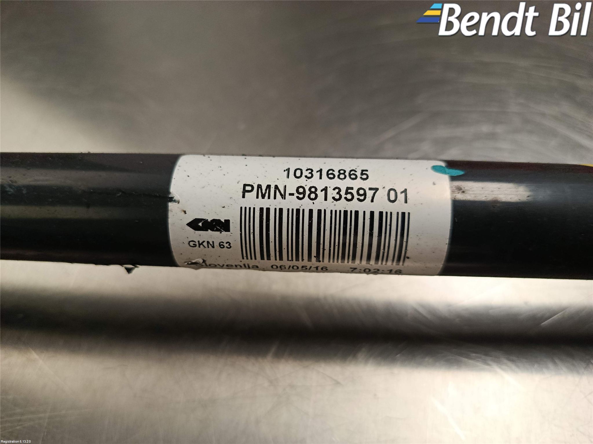 Mini COUNTRYMAN R60 11-16 Drivaxel Bak Vänster