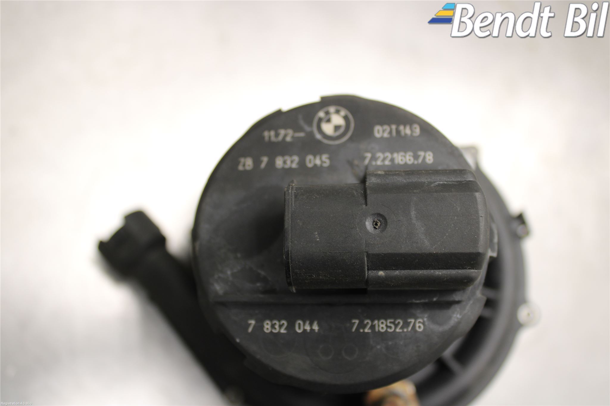 BMW 3 E46      98-05 Luftpump-Avgasrening