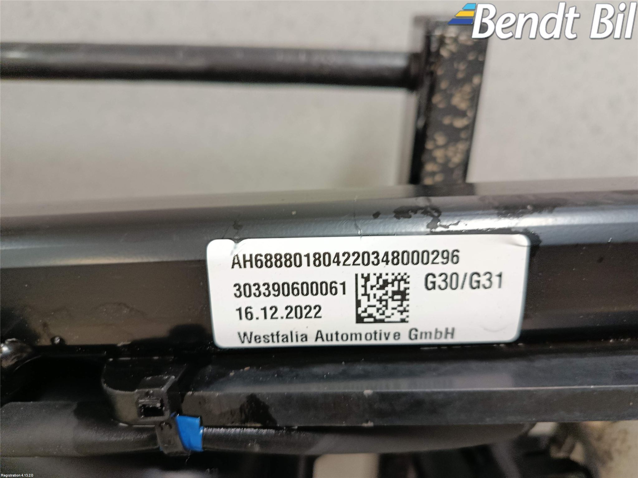BMW 5 G30/G31/F90 17-23 Dragkrok