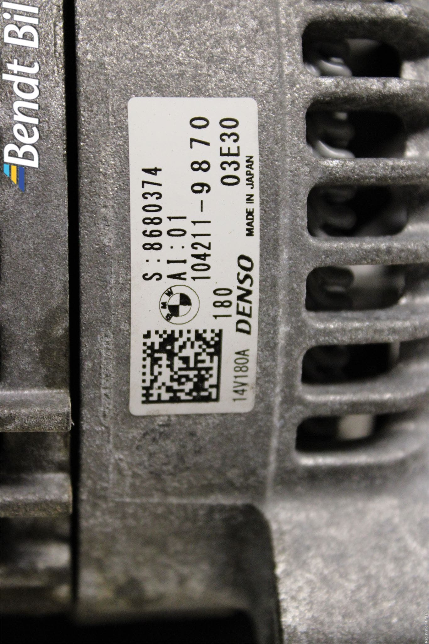 BMW 1 F40 19- Generator