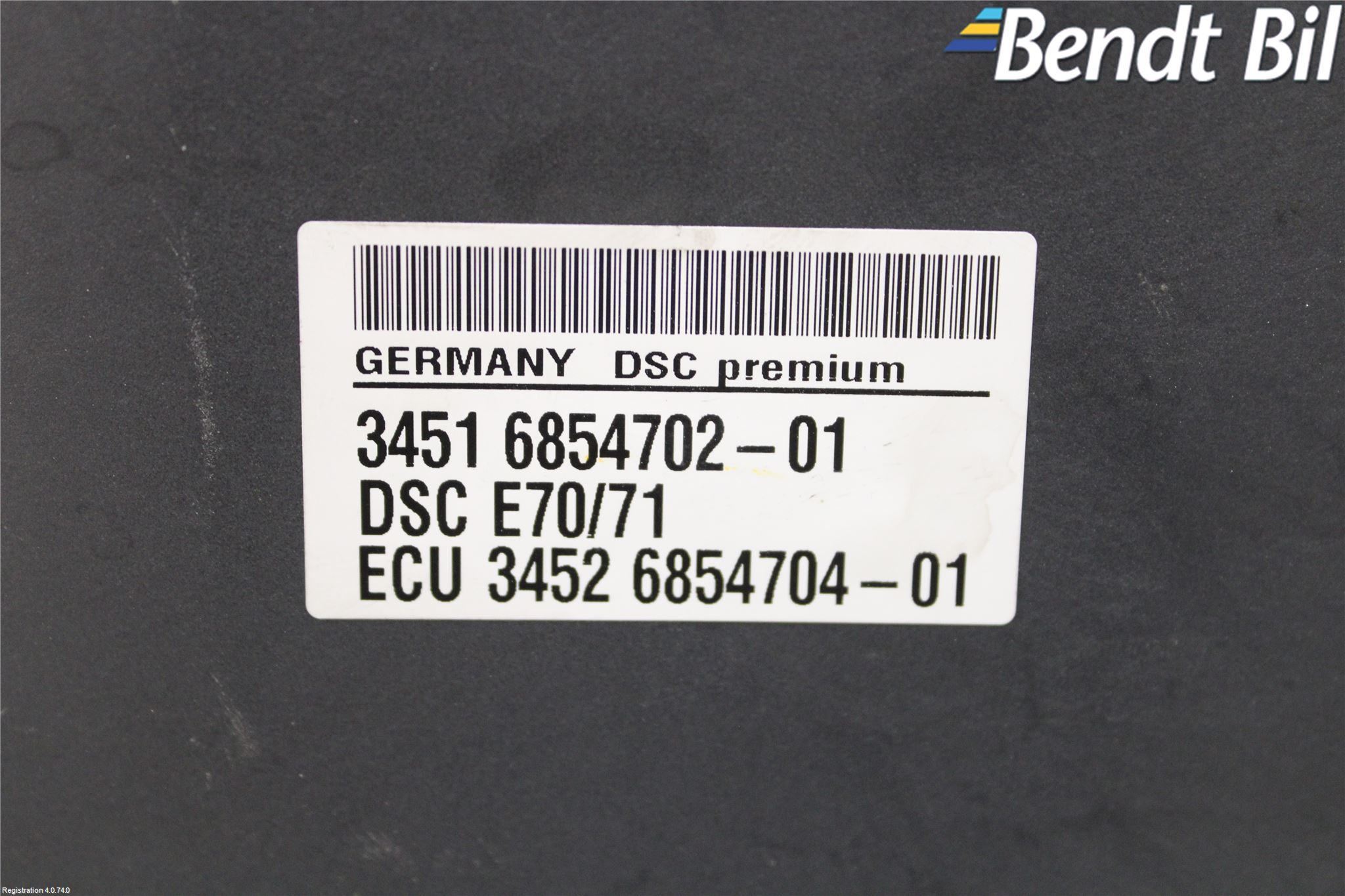 BMW X6 E71/E72   08-14 Abs Hydraulaggregat