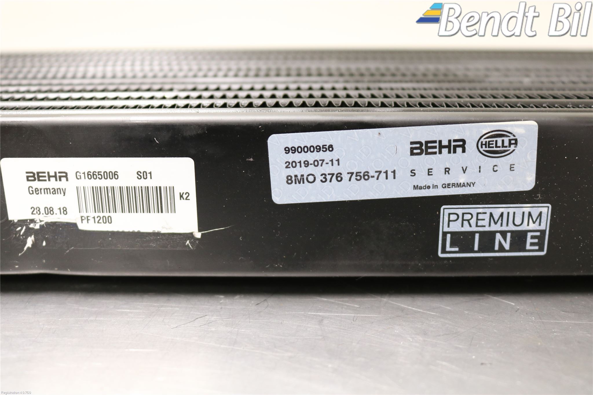 BMW 5 E60/61 Sed/Tou 02-10 Oljekylare Motor