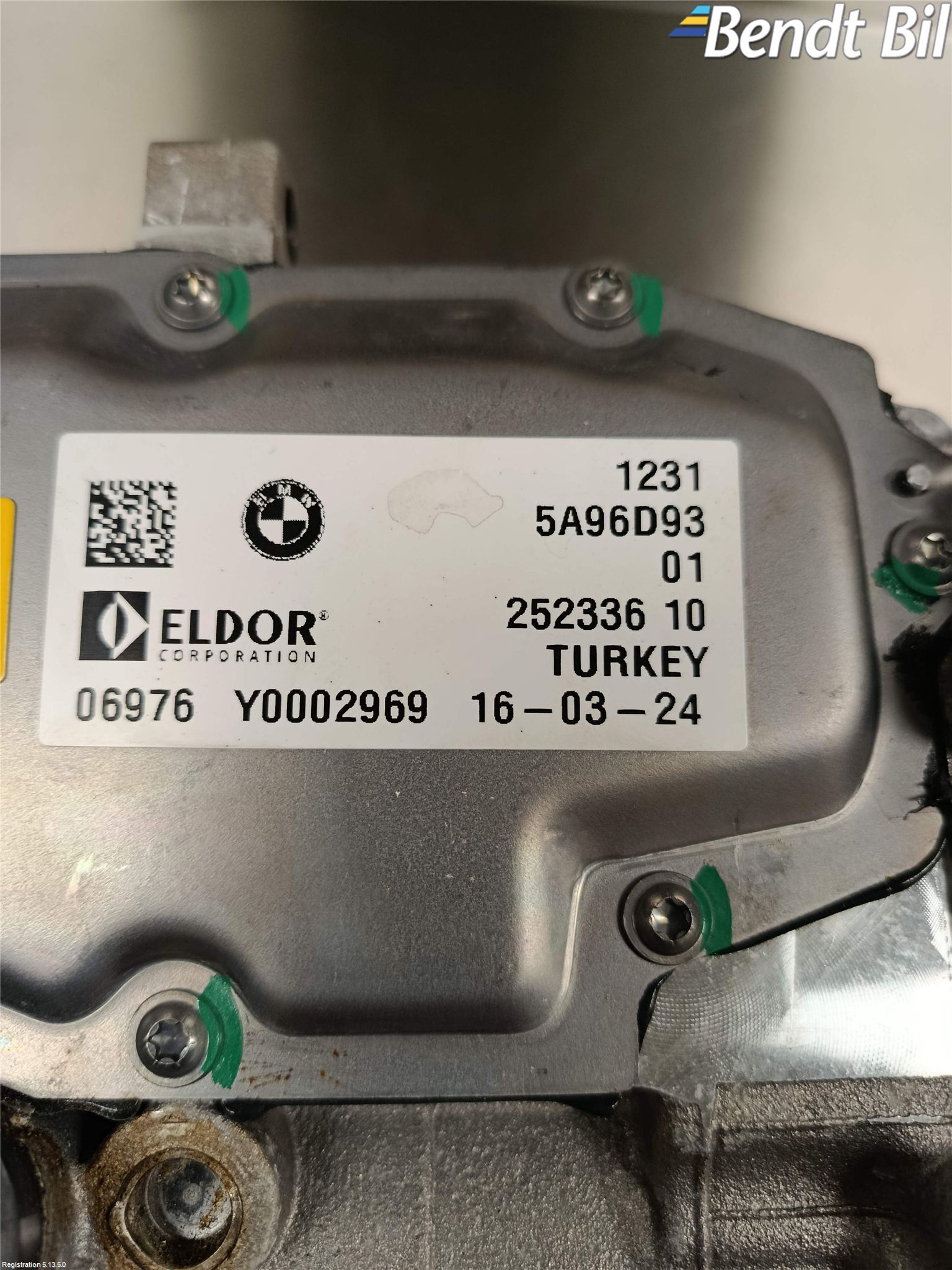 BMW 2 U06 Active Tourer 22- Startmotor