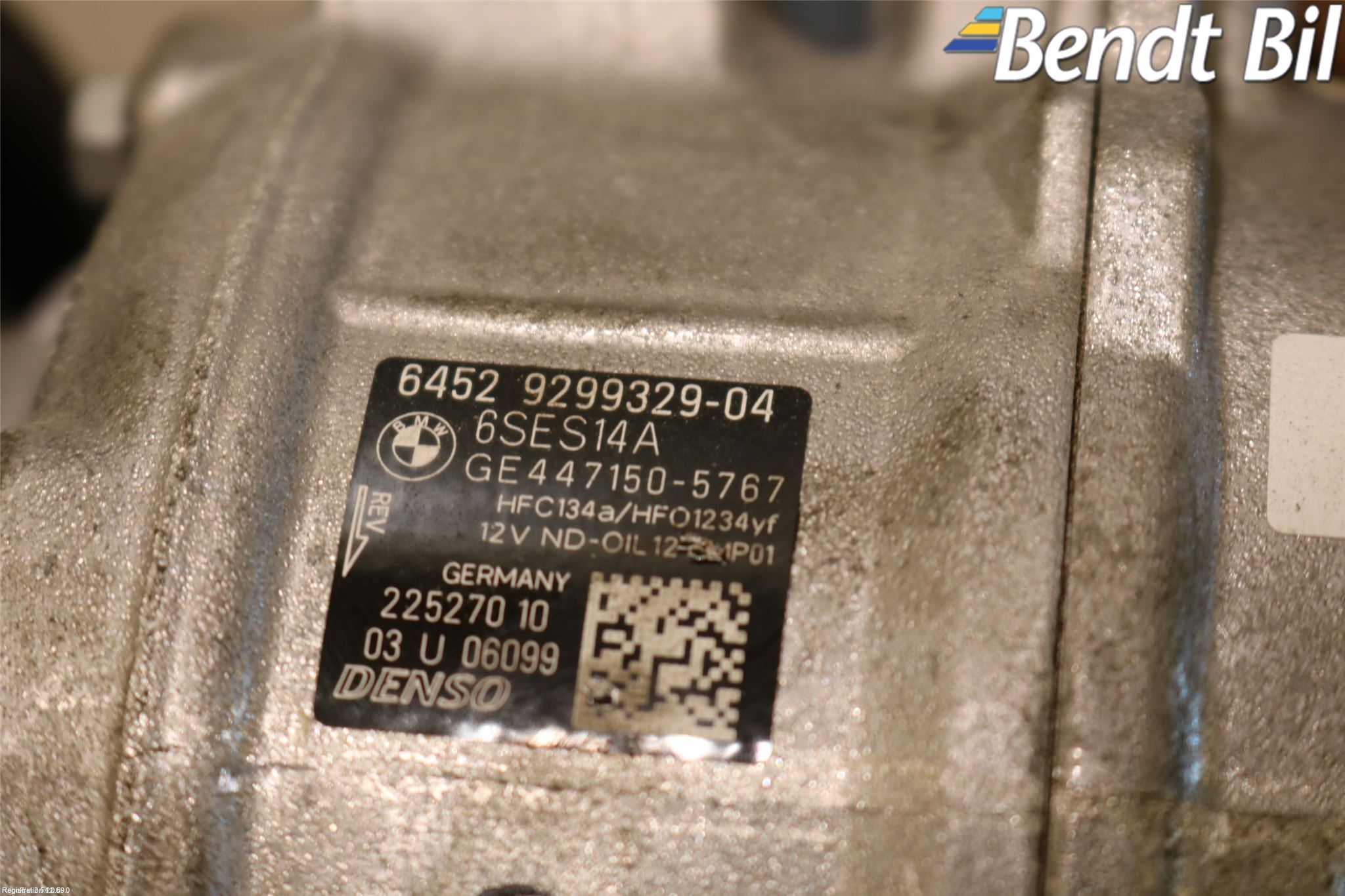 BMW 3 F30/F31/F80 12-19 Ac Kompressor