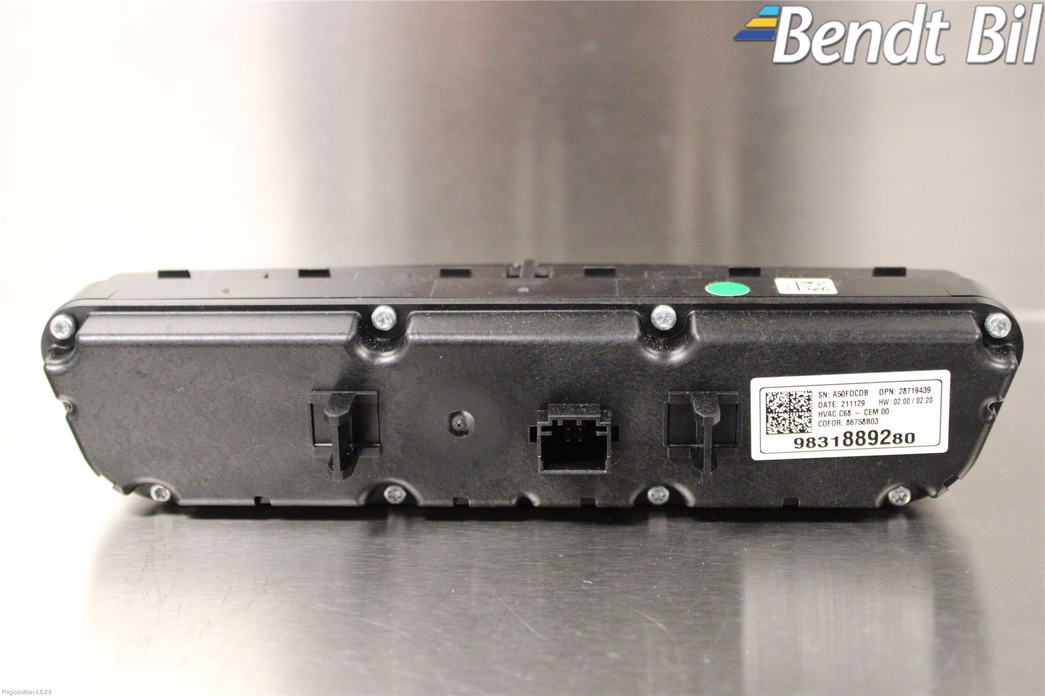 Opel MOKKA 21- Ac Styrenhet Ac Manöveren