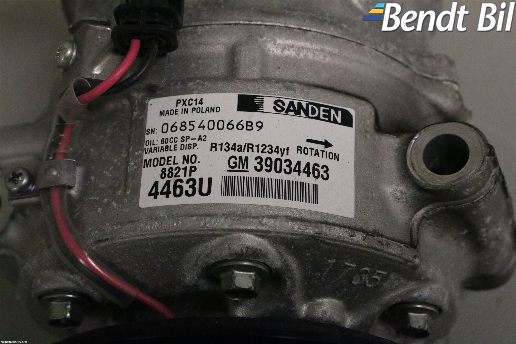 Opel ASTRA K 16-22 Ac Kompressor