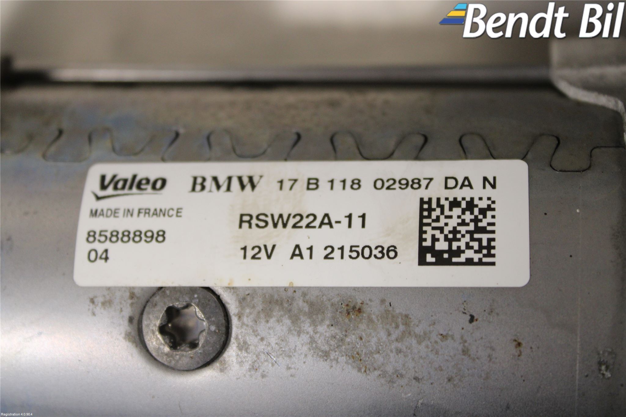 BMW 5 G30/G31/F90 17-23 Startmotor Diesel