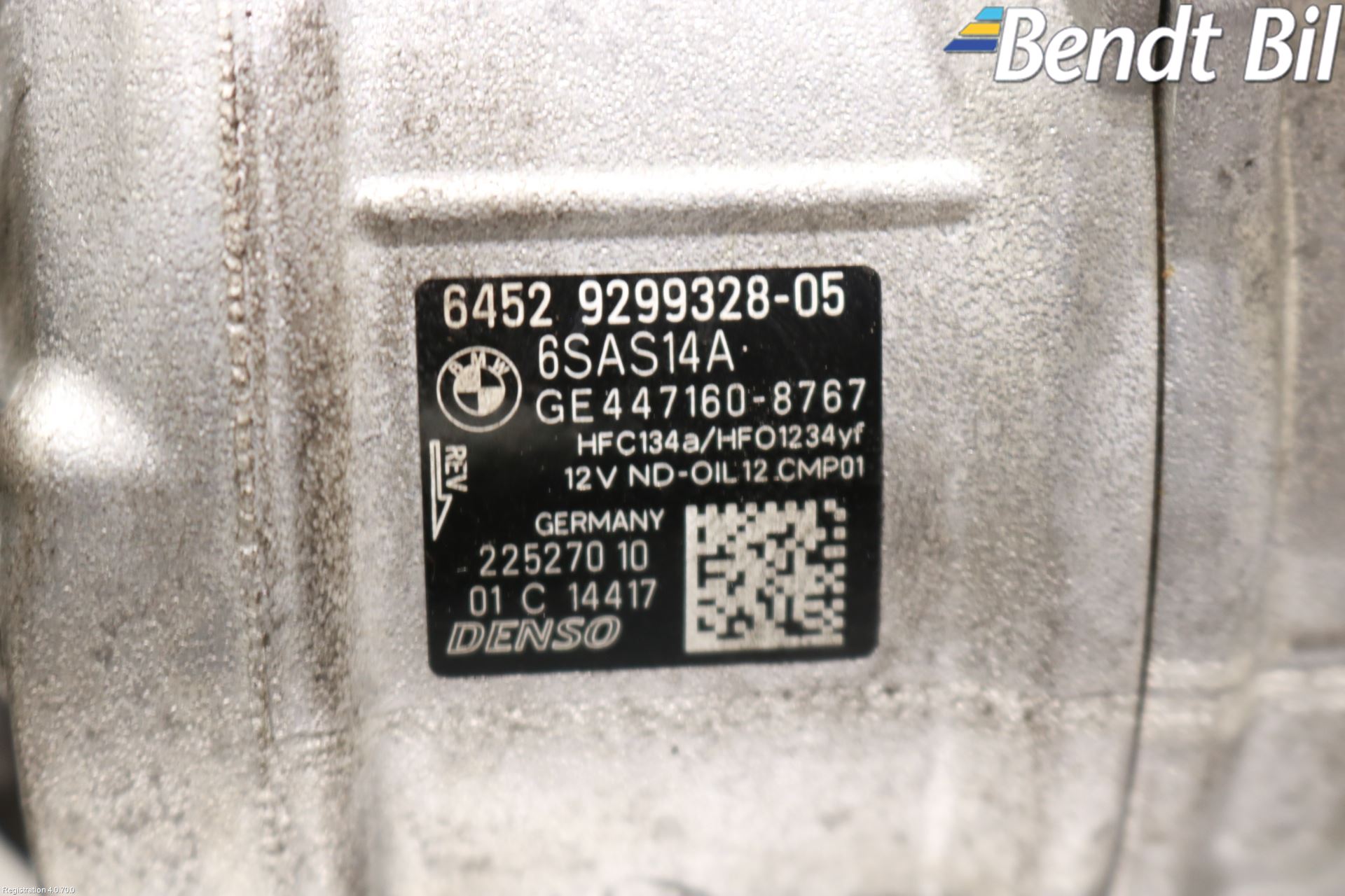 BMW 1 F20/F21 11-19 Ac Kompressor