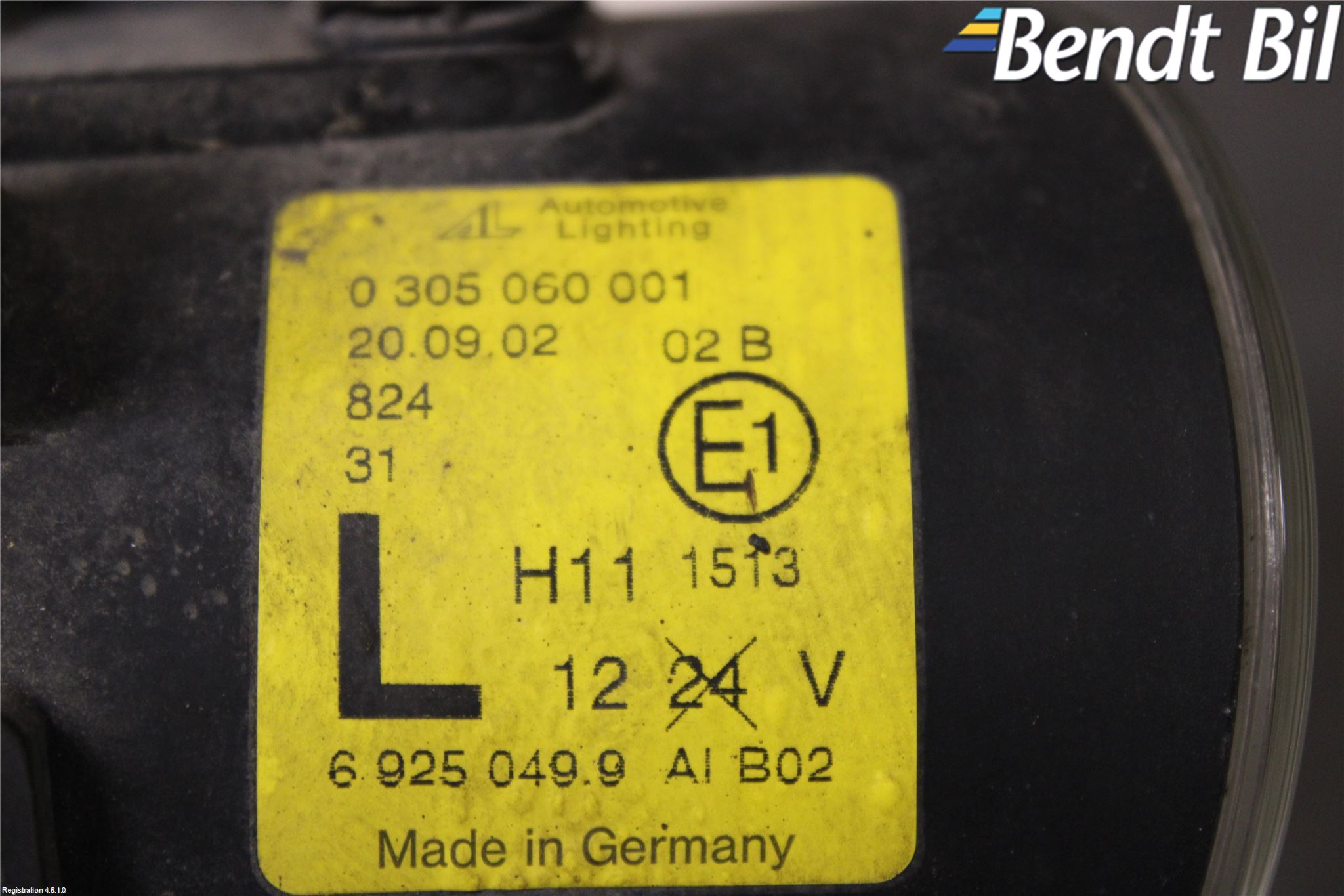 Mini COUPE R50/53 01-06 Dimljus-Varselljus Fram