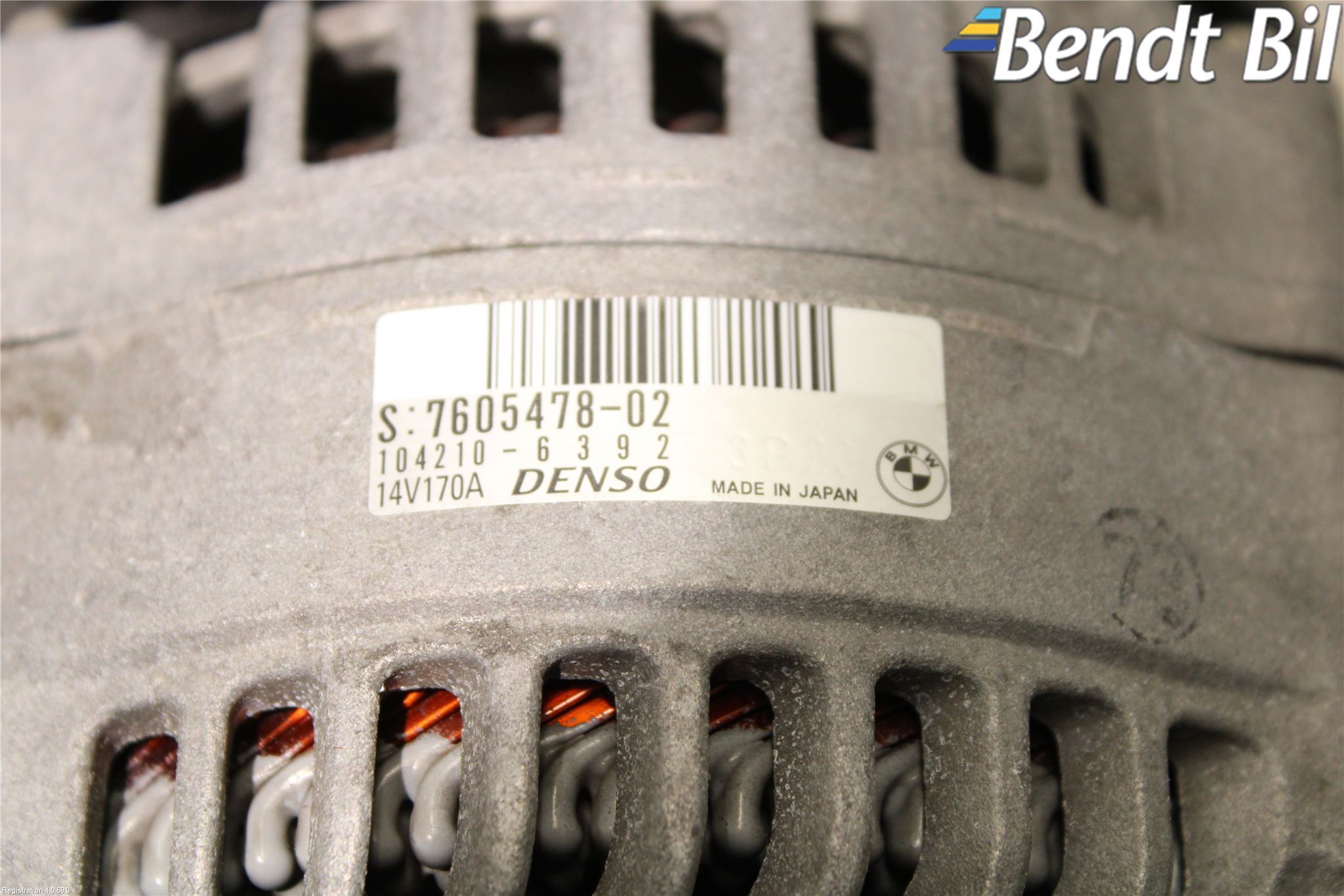 BMW 3 F30/F31/F80 12-19 Generator