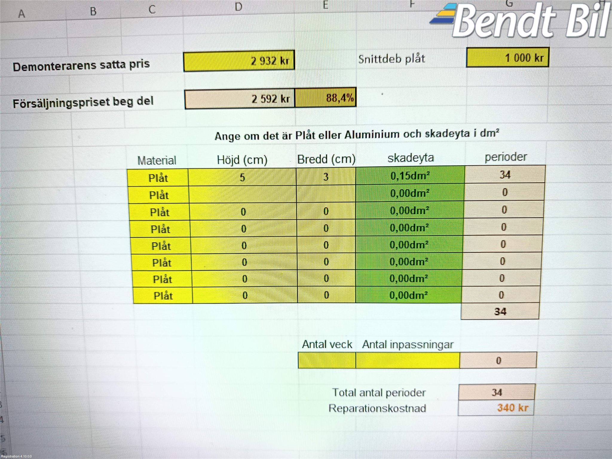 BMW 1 F20/F21 11-19 Dörr Fram Vänster
