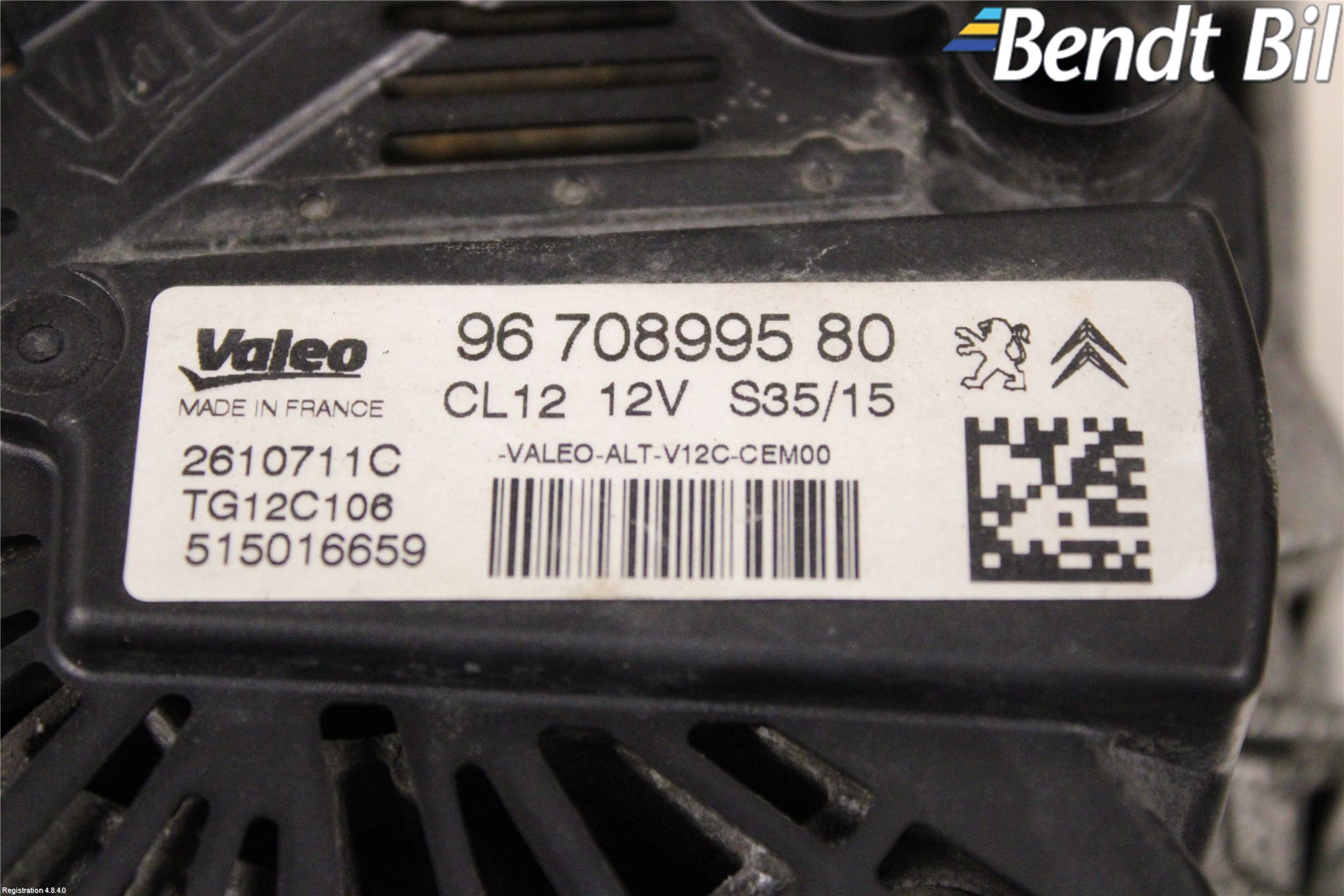 Peugeot PEUGOT 208 16-19 Generator