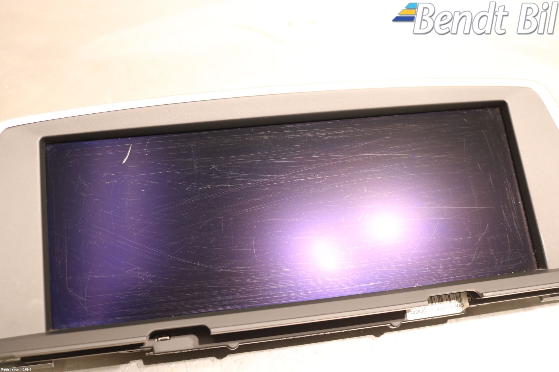BMW 6 F12/F13 10-18 Bildskärm
