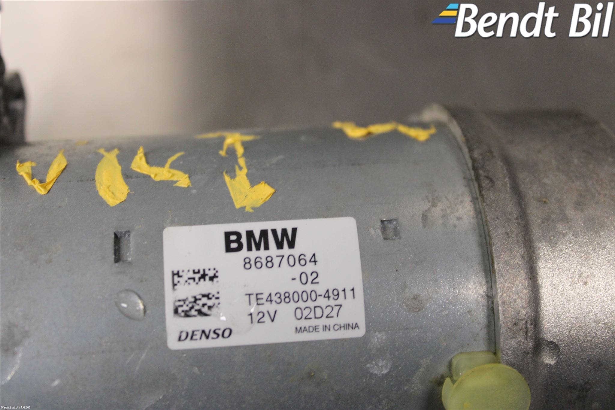 BMW 3 G20/G21/G80/G81 19- Startmotor