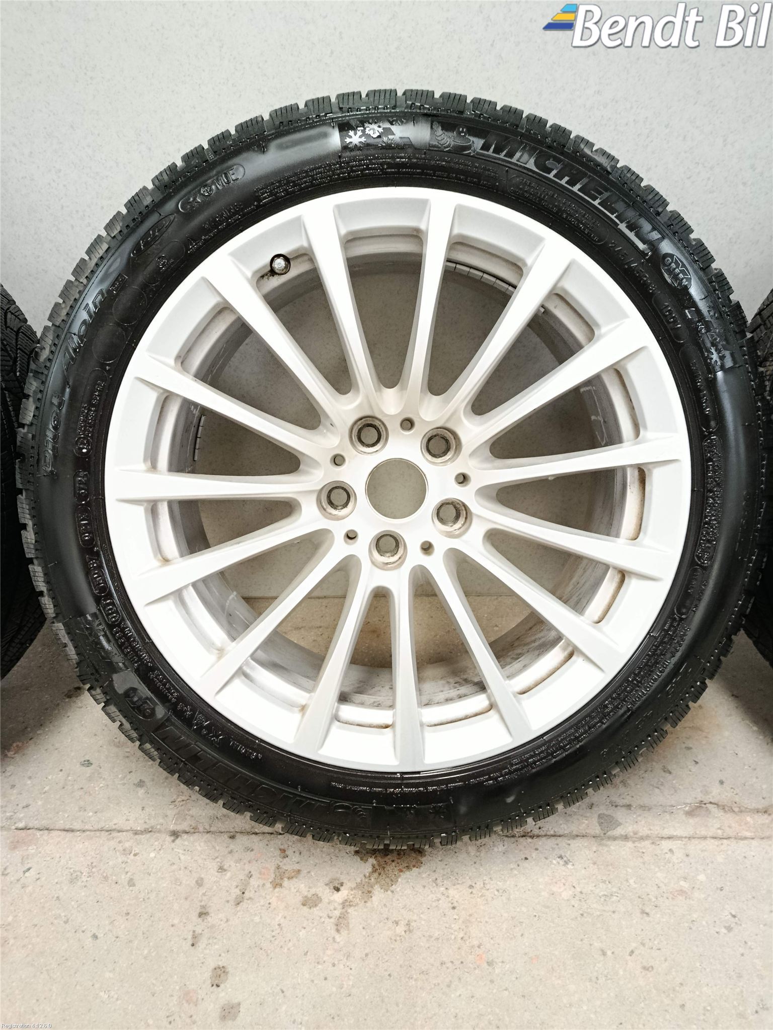 BMW 5 G30/G31/F90 17-23 Vinterdäck Alumfälg 4St