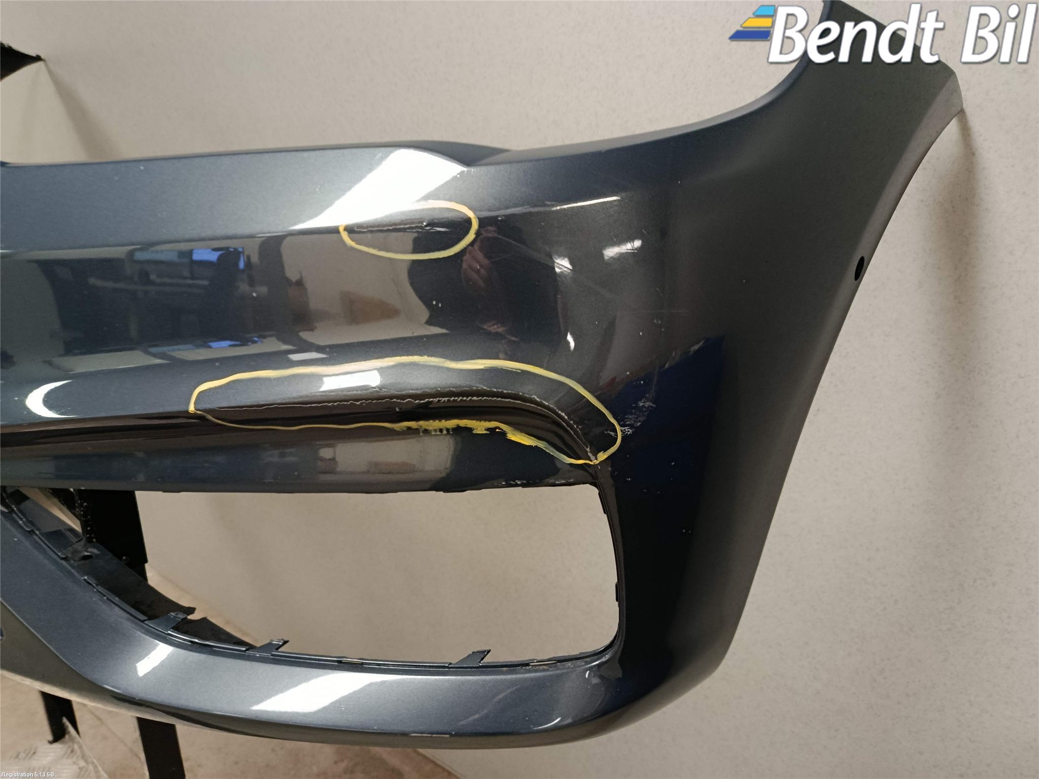 BMW 2 F45 Active Tourer 14-21 Stötfångarbeklädnad Fram