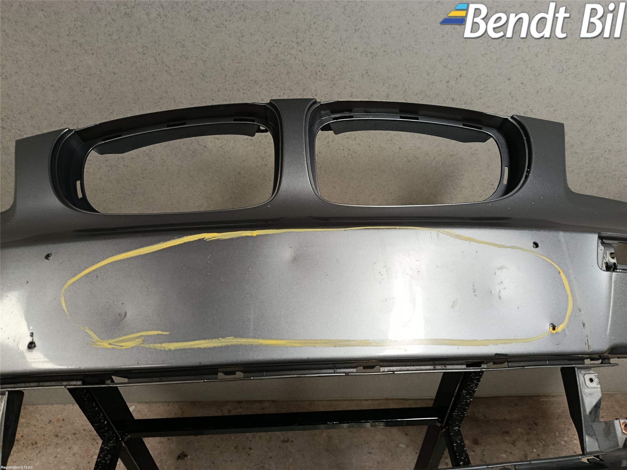 BMW 1 E87/81 5D/3D 03-11 Stötfångarbeklädnad Fram