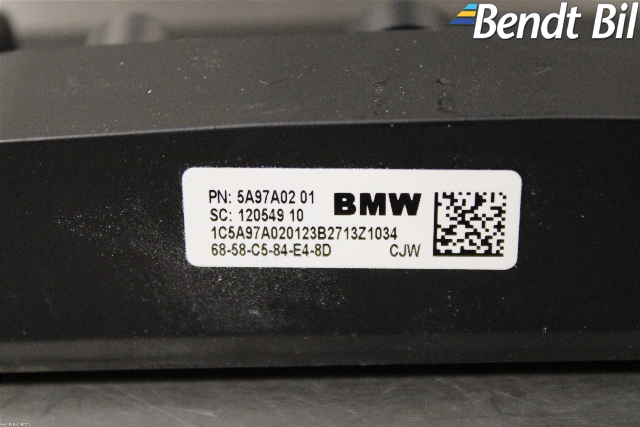 BMW 3 G20/G21/G80/G81 19- Parkeringshjälp Kamera