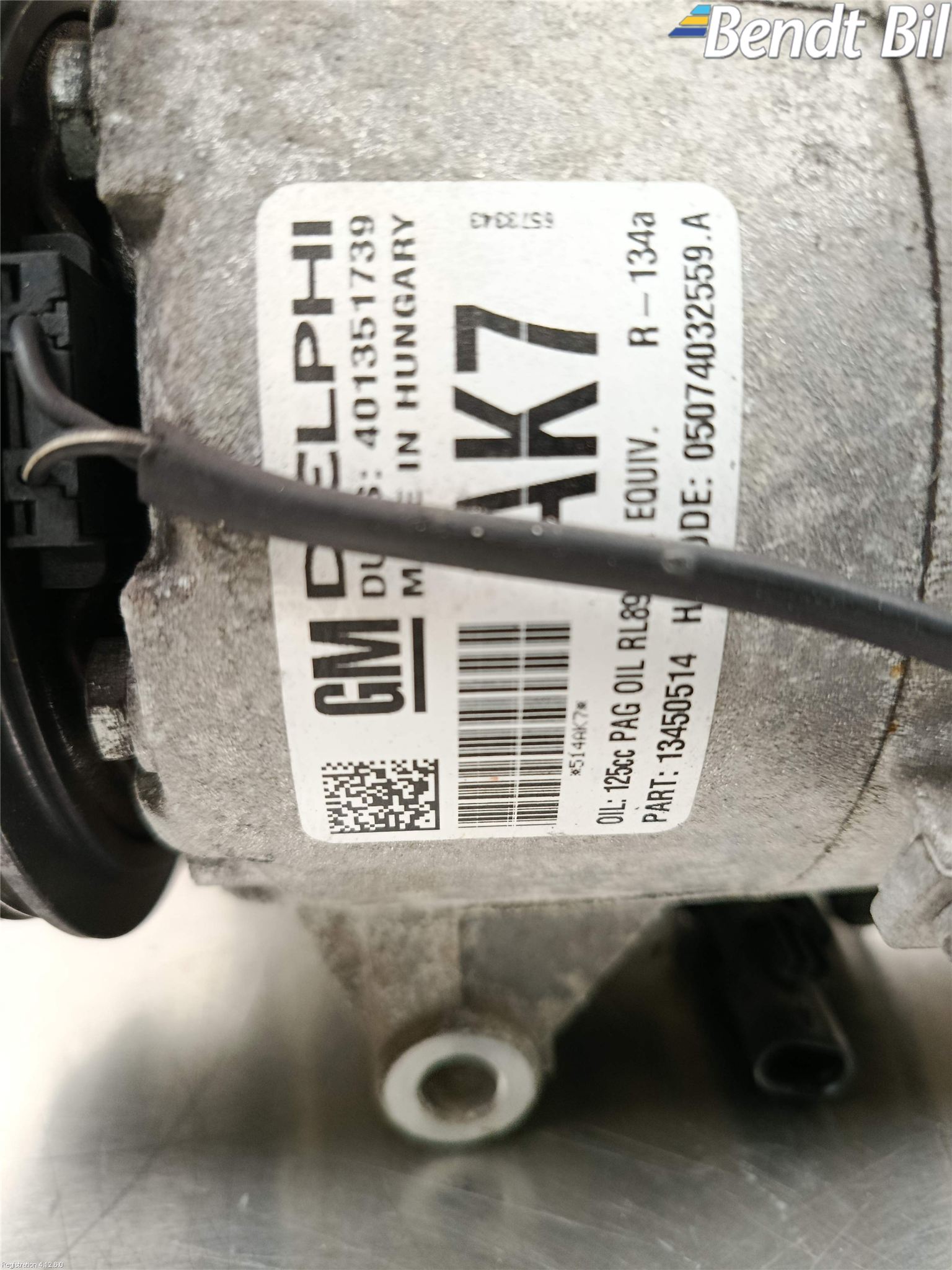 Opel ASTRA J 10-15 Ac Kompressor