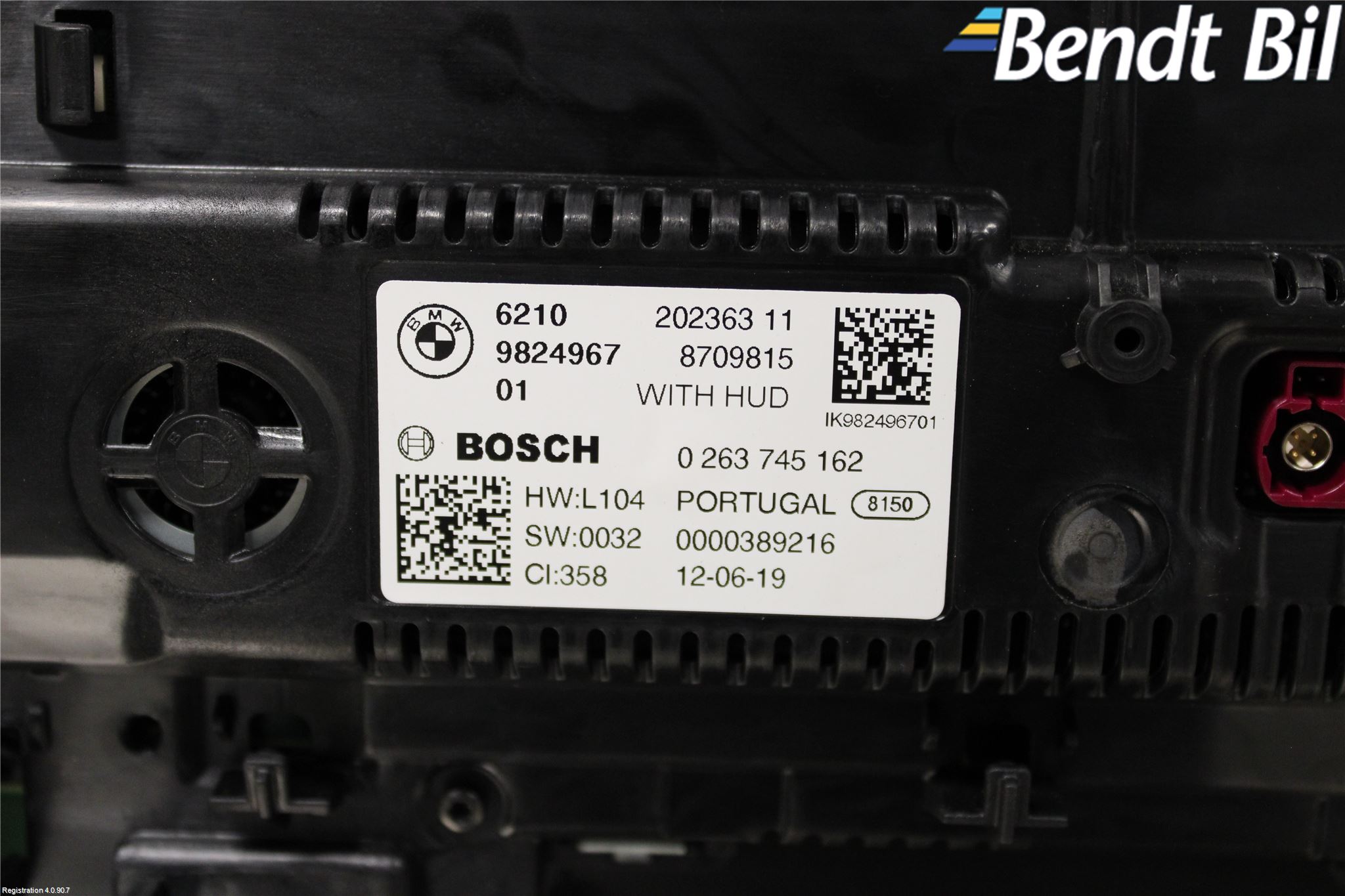 BMW 5 G30/G31/F90 17-23 Instrument Komb