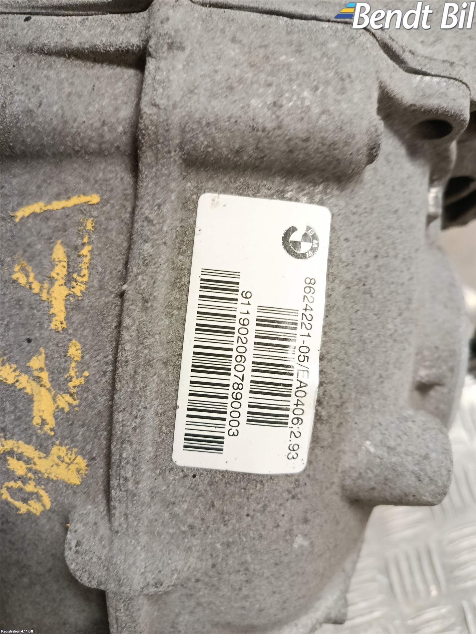 BMW 5 G30/G31/F90 17-23 Bakväxel-Diff