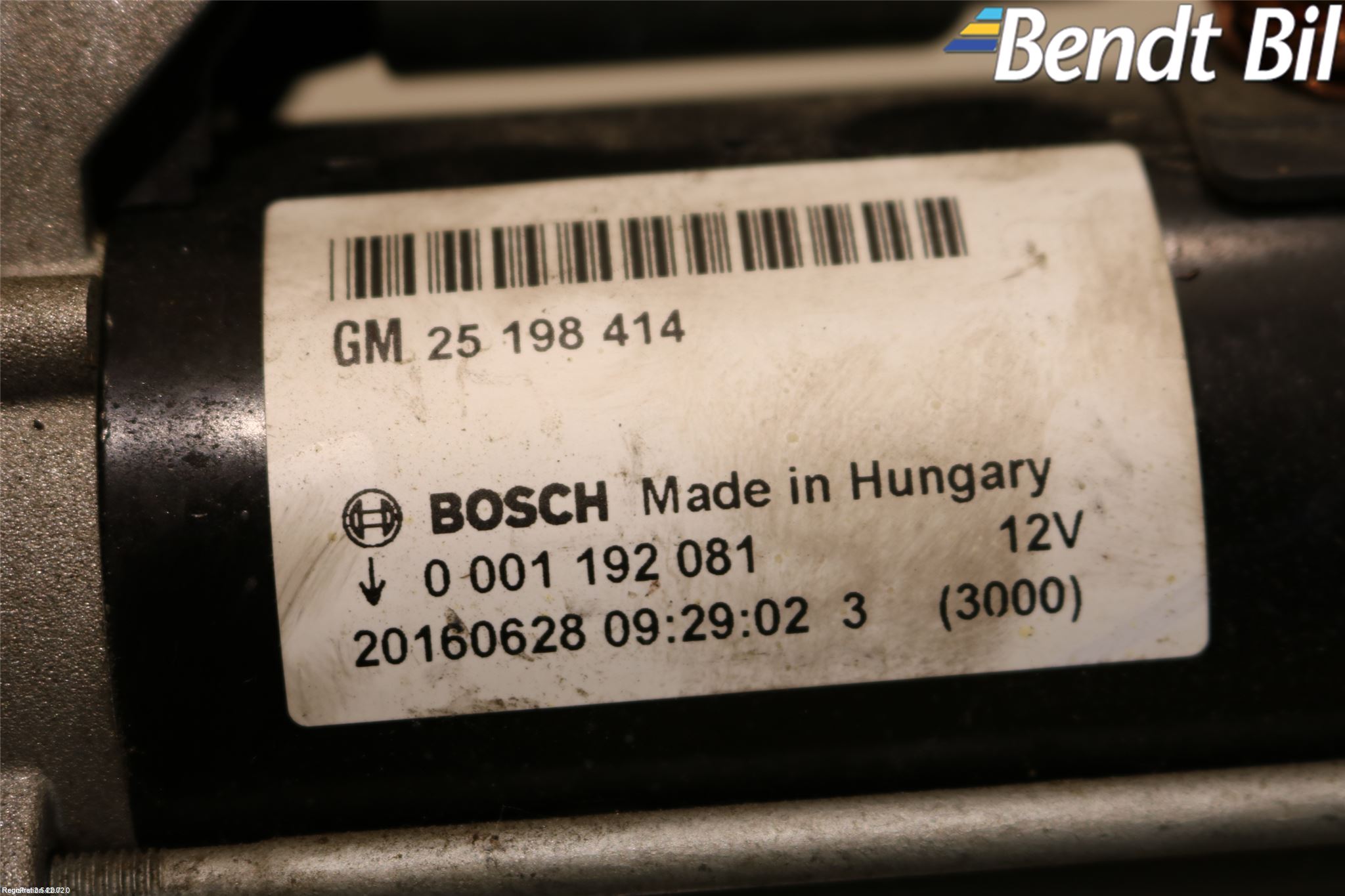 Opel CORSA E 15-19 Startmotor