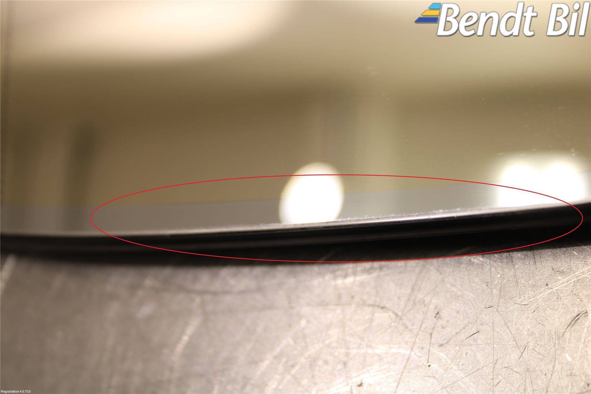 BMW X5 E70 07-13 Spegelglas Vä