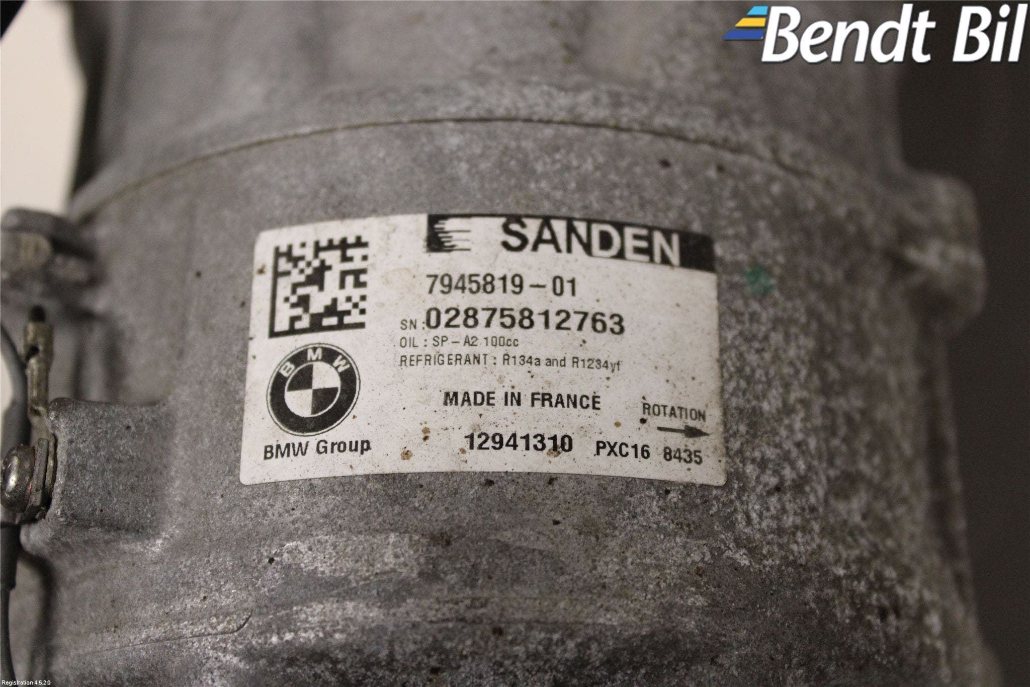 BMW 5 G30/G31/F90 17-23 Ac Kompressor