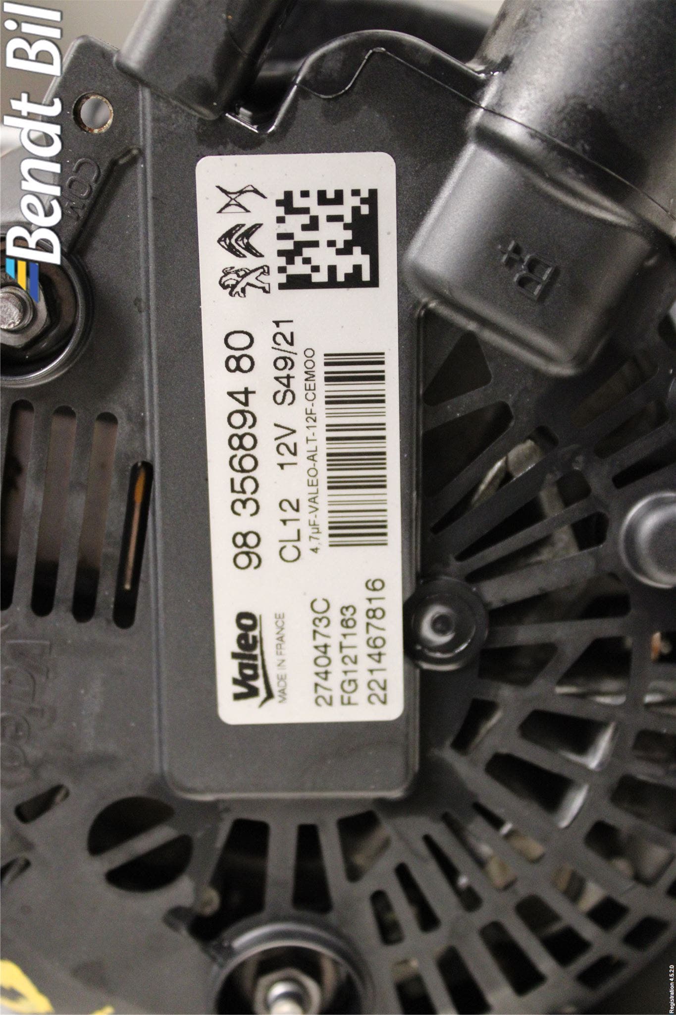 Opel MOKKA 21- Generator