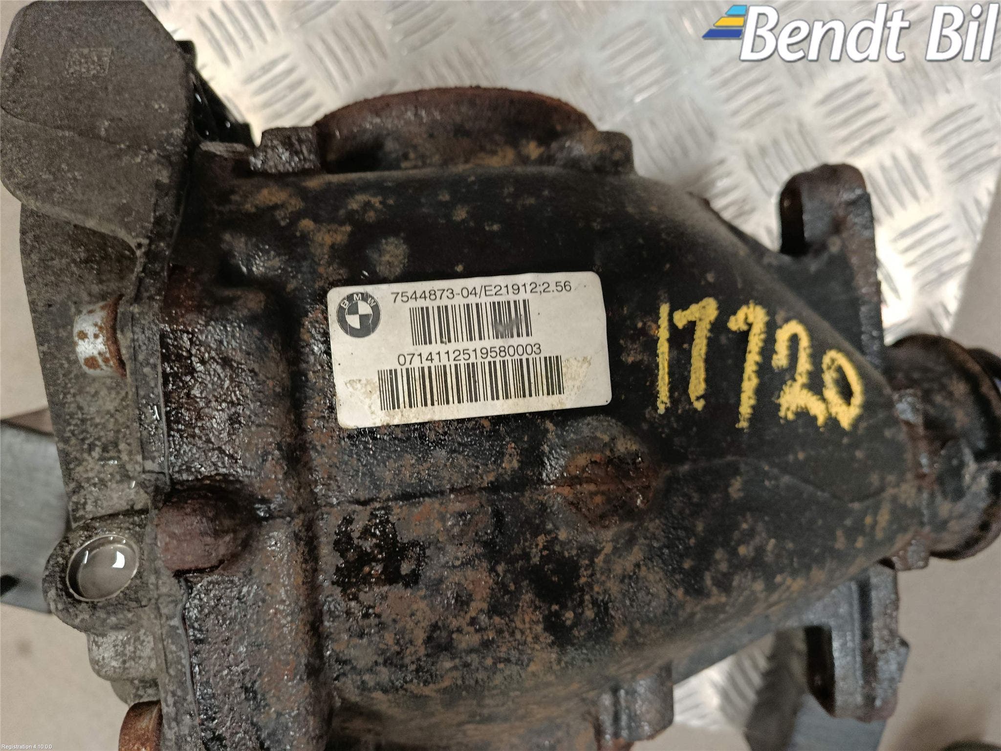 BMW 3 F30/F31/F80 12-19 Bakväxel-Diff