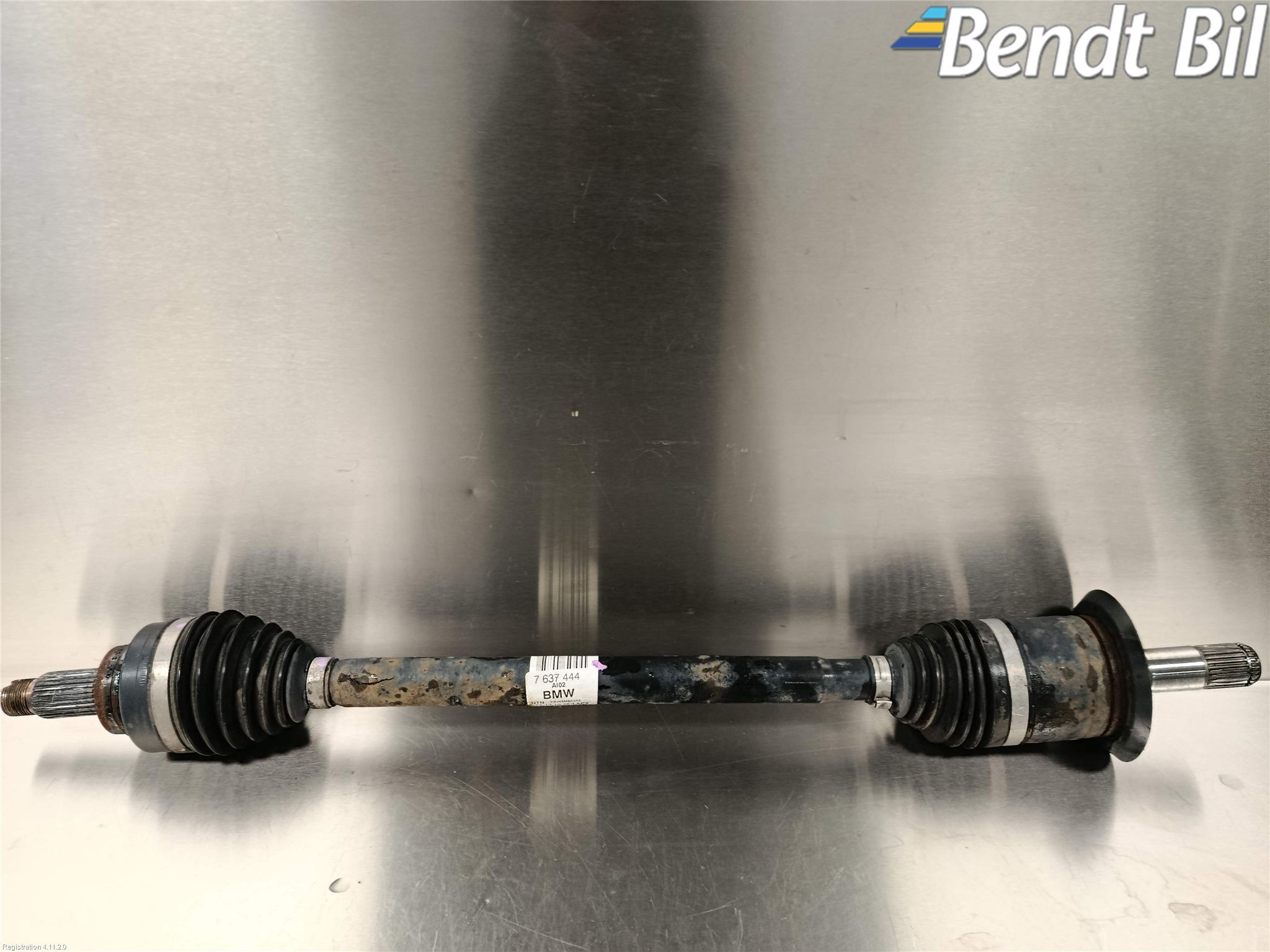 BMW 3 F30/F31/F80 12-19 Drivaxel Bak Höger