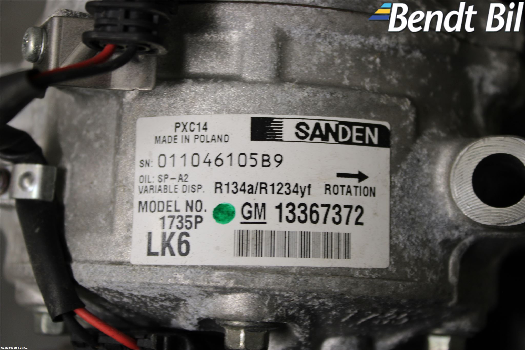 Opel ASTRA K 16-22 Ac Kompressor