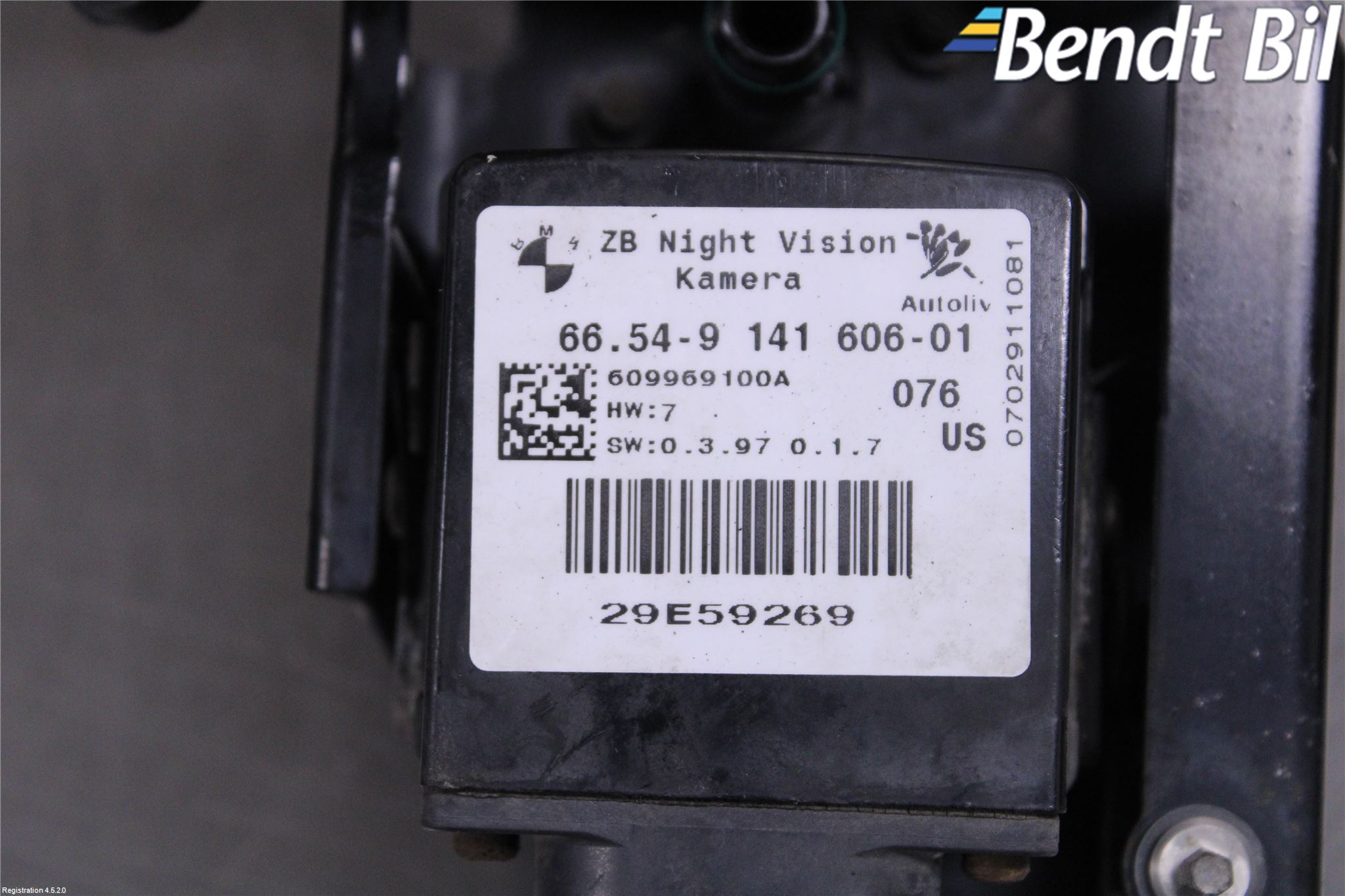 BMW 5 E60/61 Sed/Tou 02-10 Parkeringshjälp Kamera