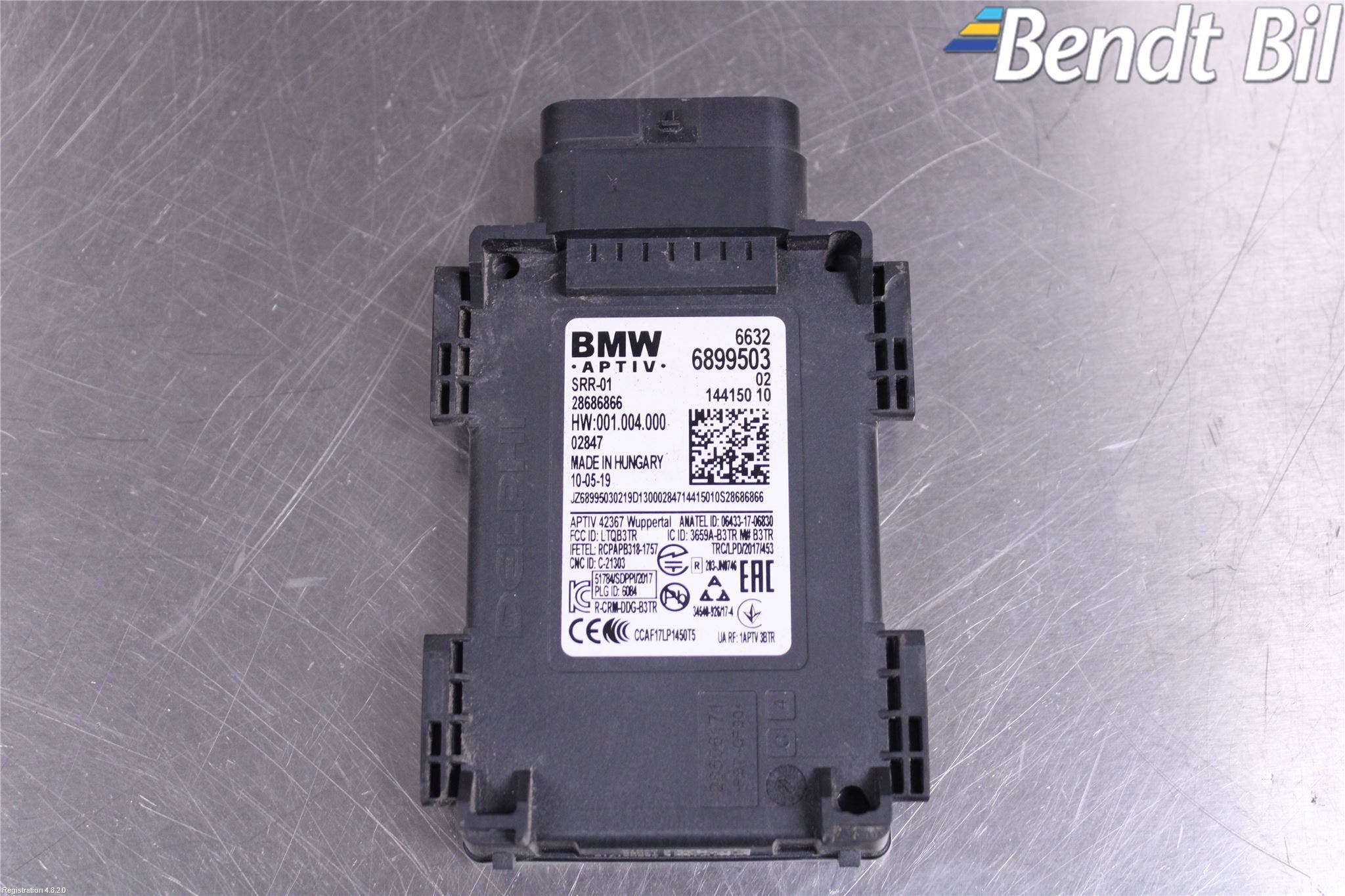 BMW 5 G30/G31/F90 17-23 Sensor Aktivt Kollisionsskydd