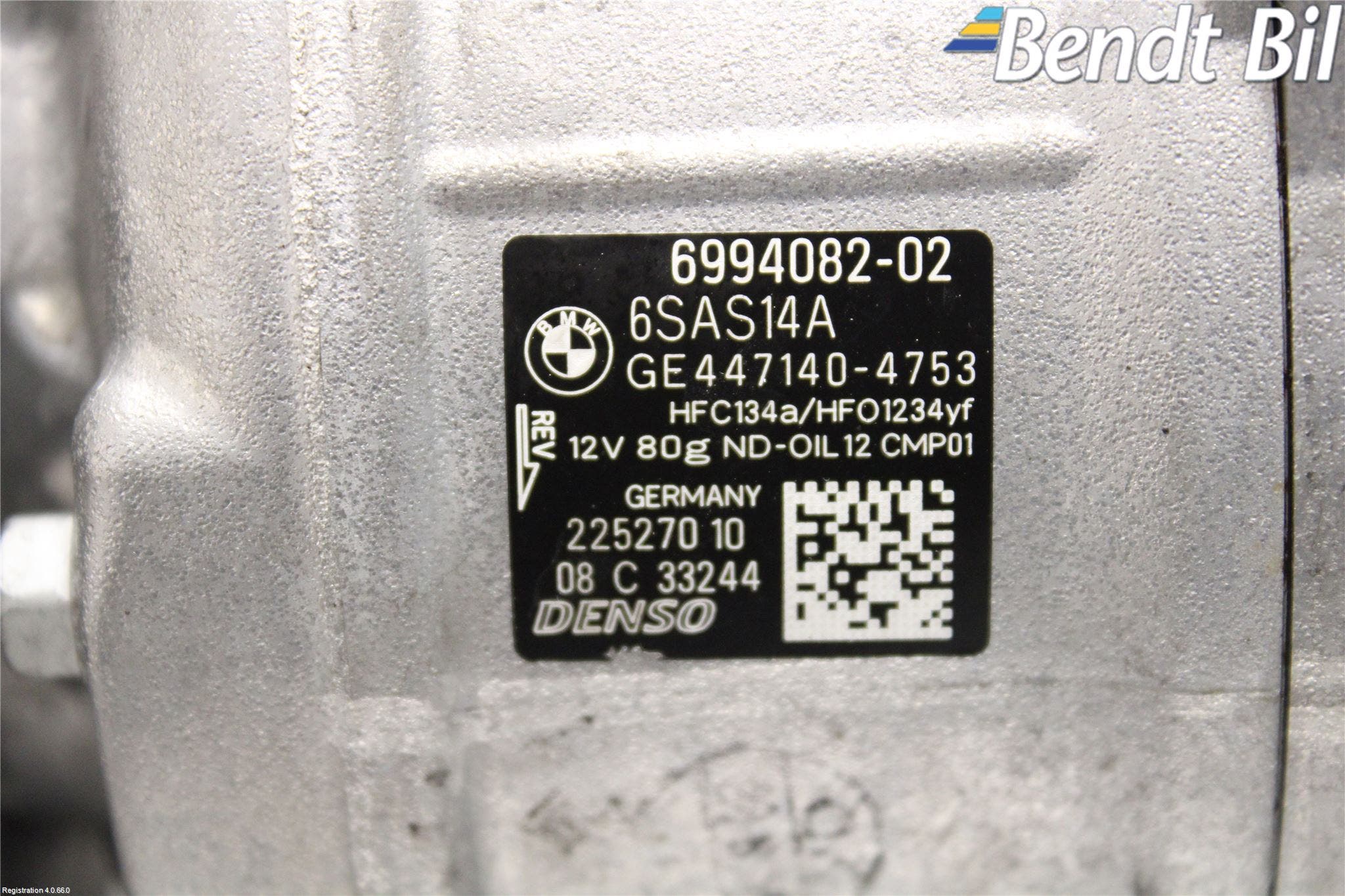 BMW 3 G20/G21/G80/G81 19- Ac Kompressor