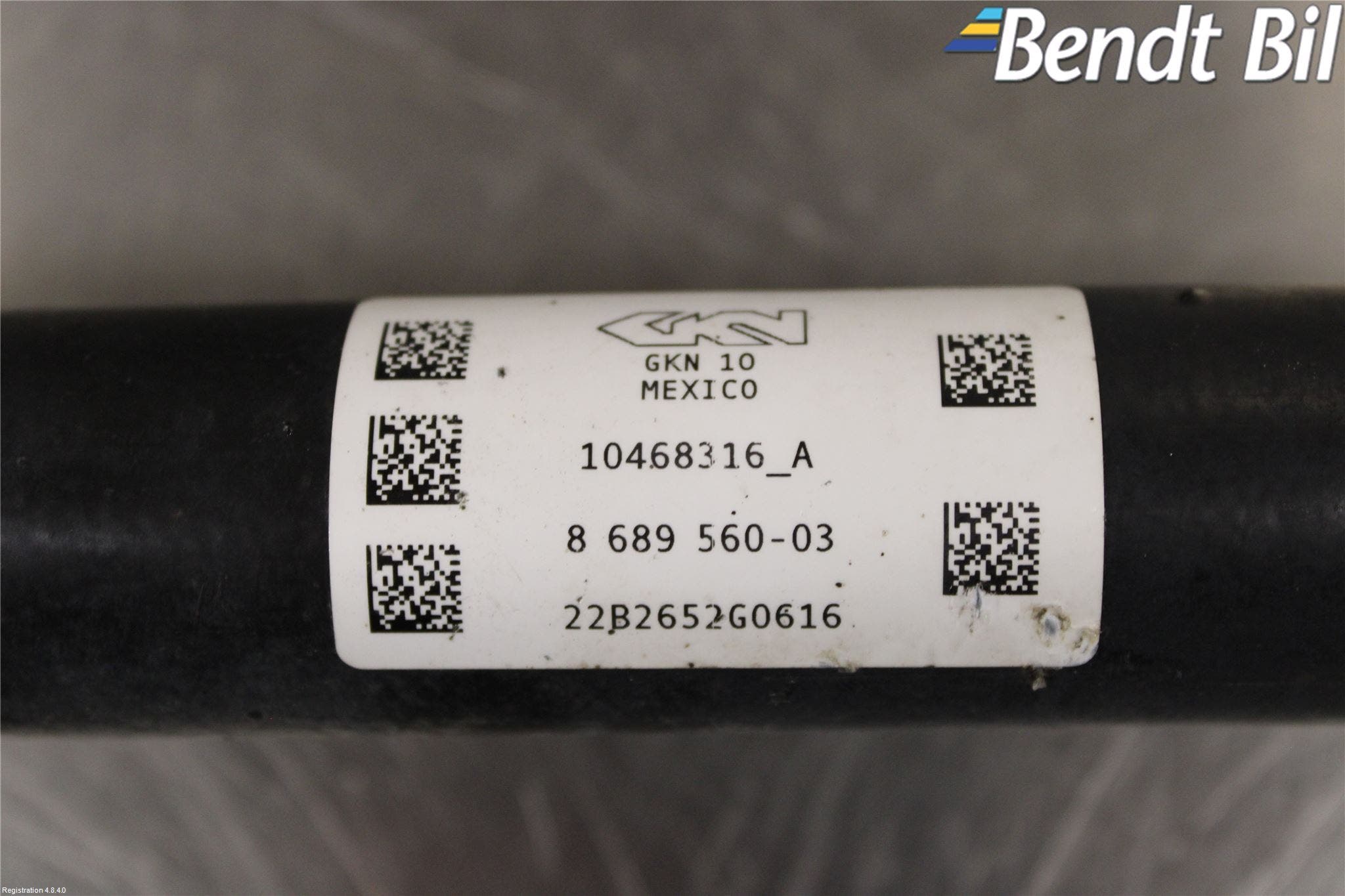 BMW X3 G01 18- Drivaxel Bak Höger