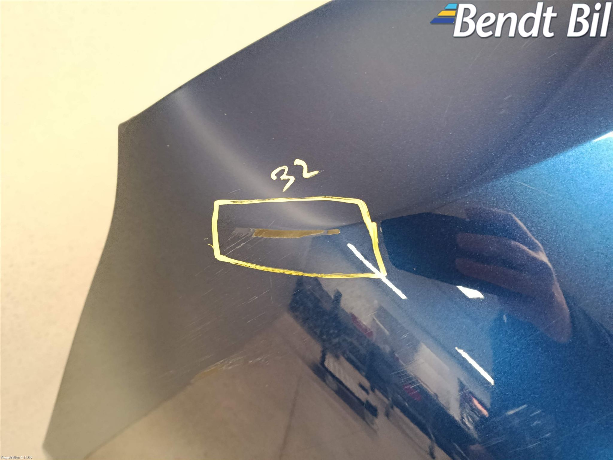 BMW 3 F30/F31/F80 12-19 Stötfångarbeklädnad Bak