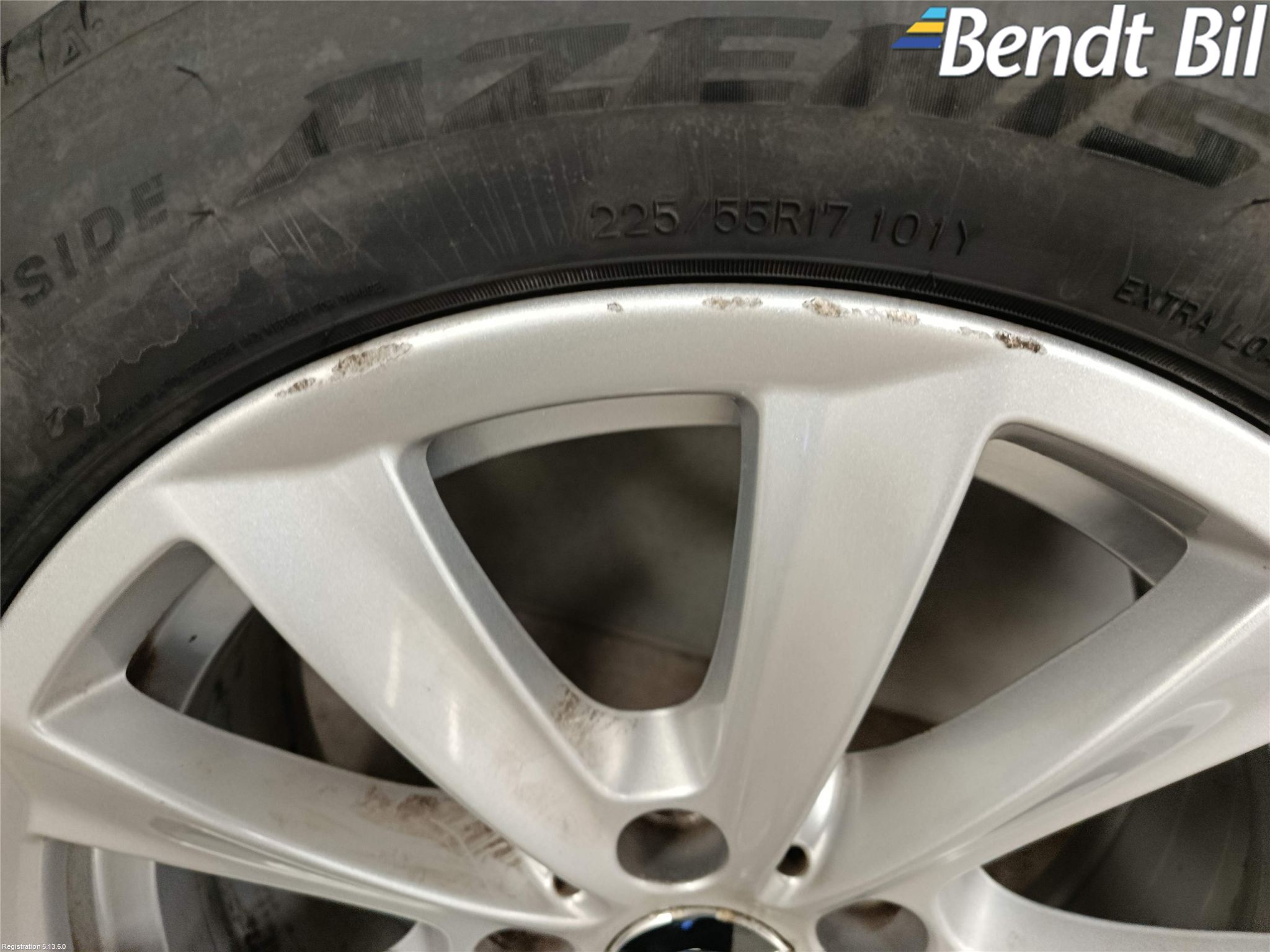 BMW 5 F10/F11/F18 09-17 Sommardäck Alumfälg 4St