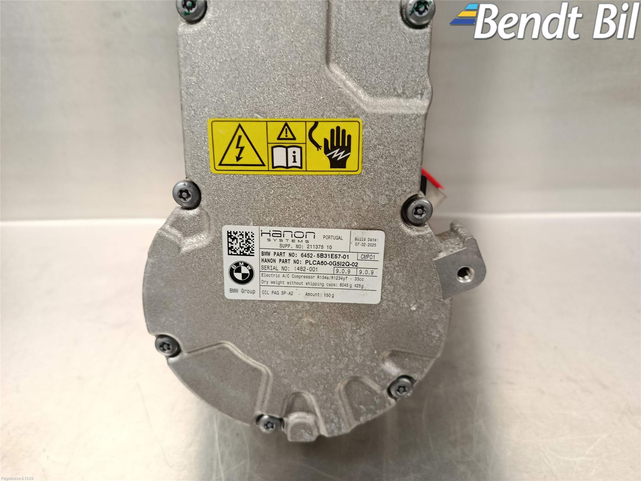 BMW 3 G20/G21/G80/G81 19- Ac Kompressor