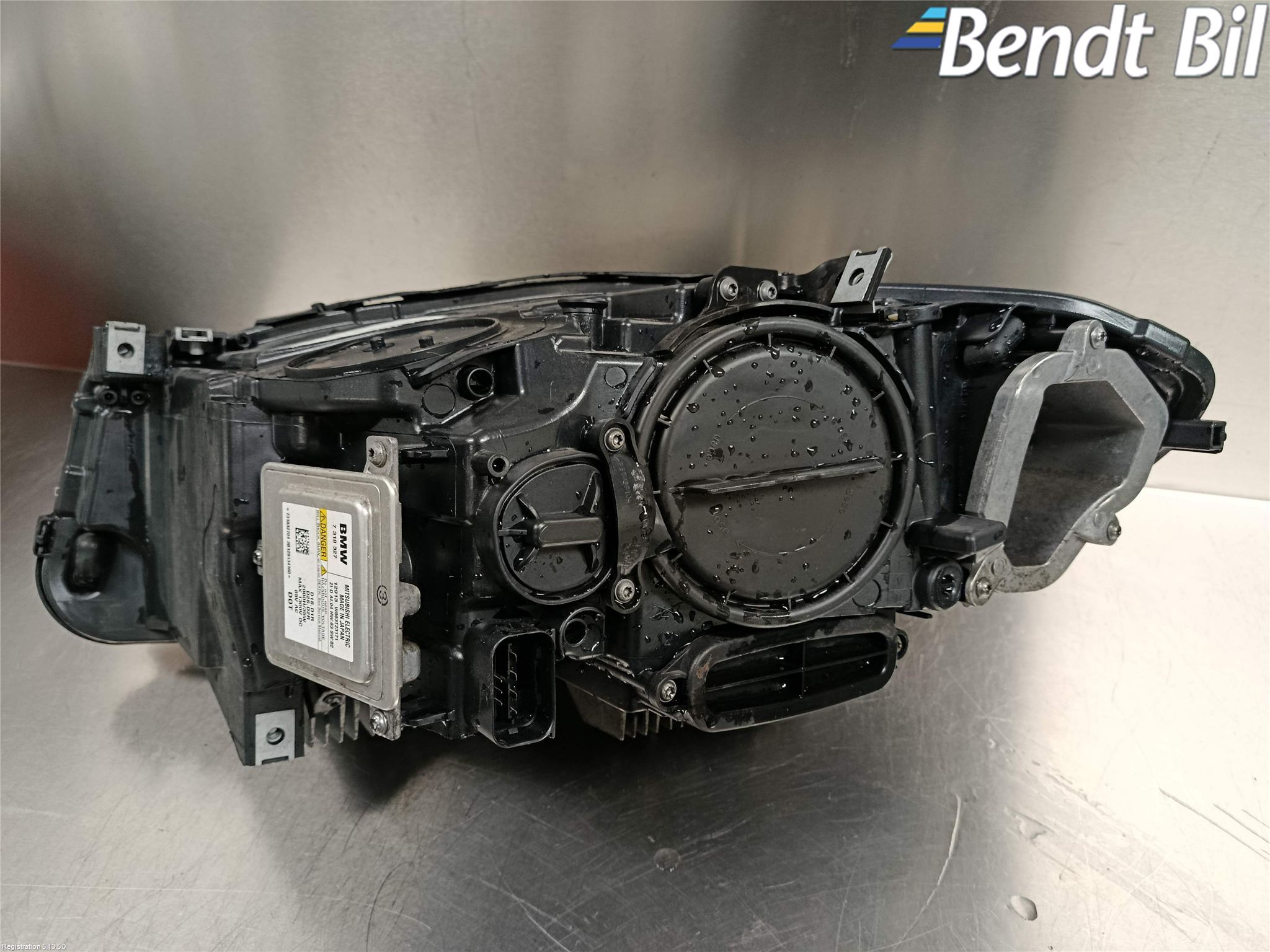 BMW 5 F10/F11/F18 09-17 Strålkastare Höger