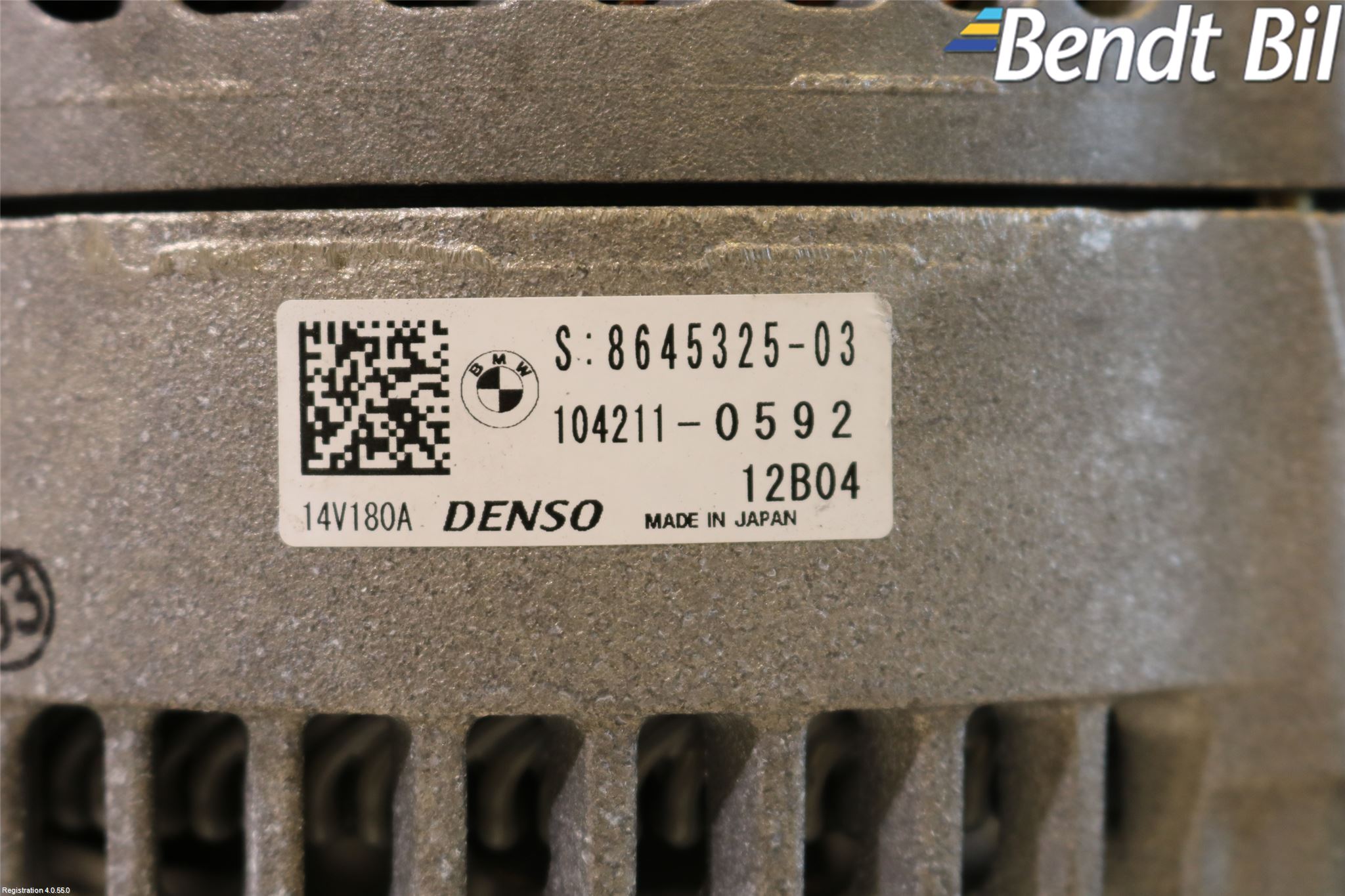 BMW 1 F20/F21 11-19 Generator