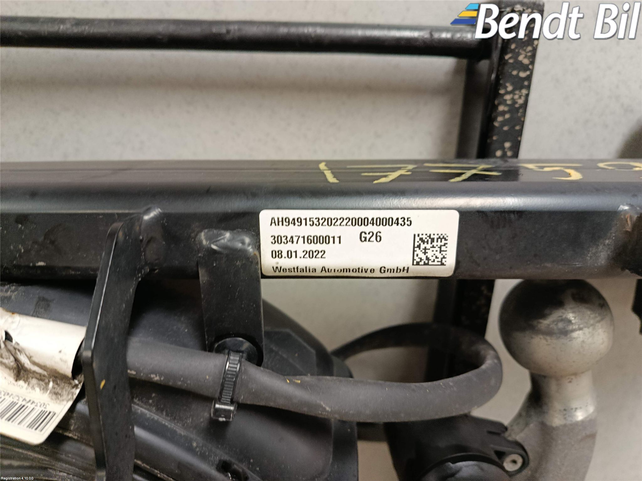 BMW 4/i4 G26 GRAN COUPÉ 21- Dragkrok