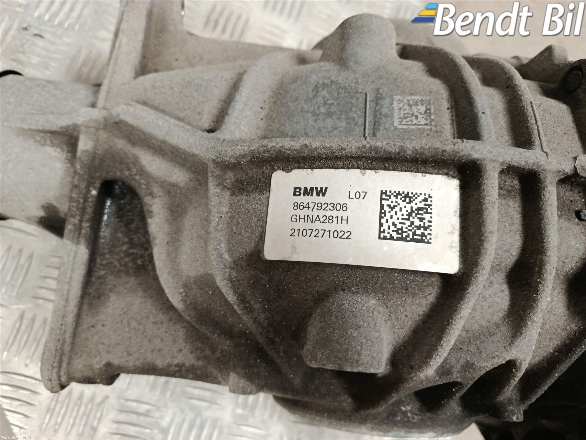 BMW 3 G20/G21/G80/G81 19- Bakväxel-Diff